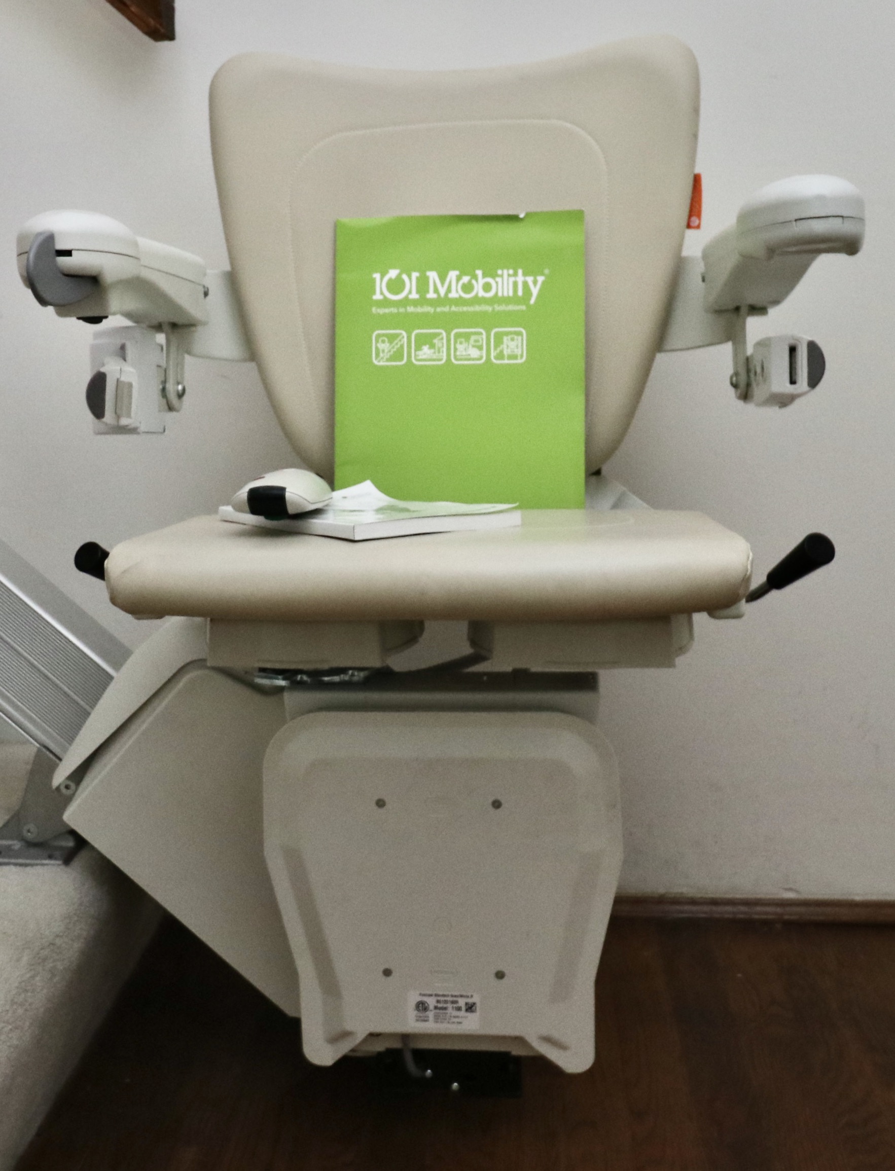 Handicare 1100 Straight Stairlift for Narrow Spaces