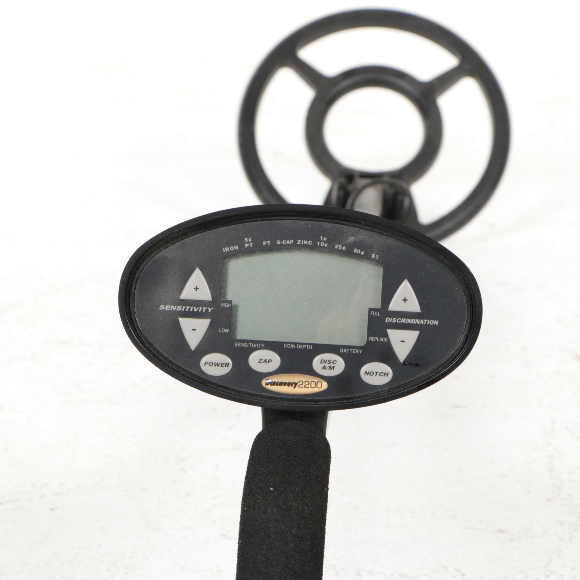 Bounty Hunter "Discovery 2200" Metal Detector