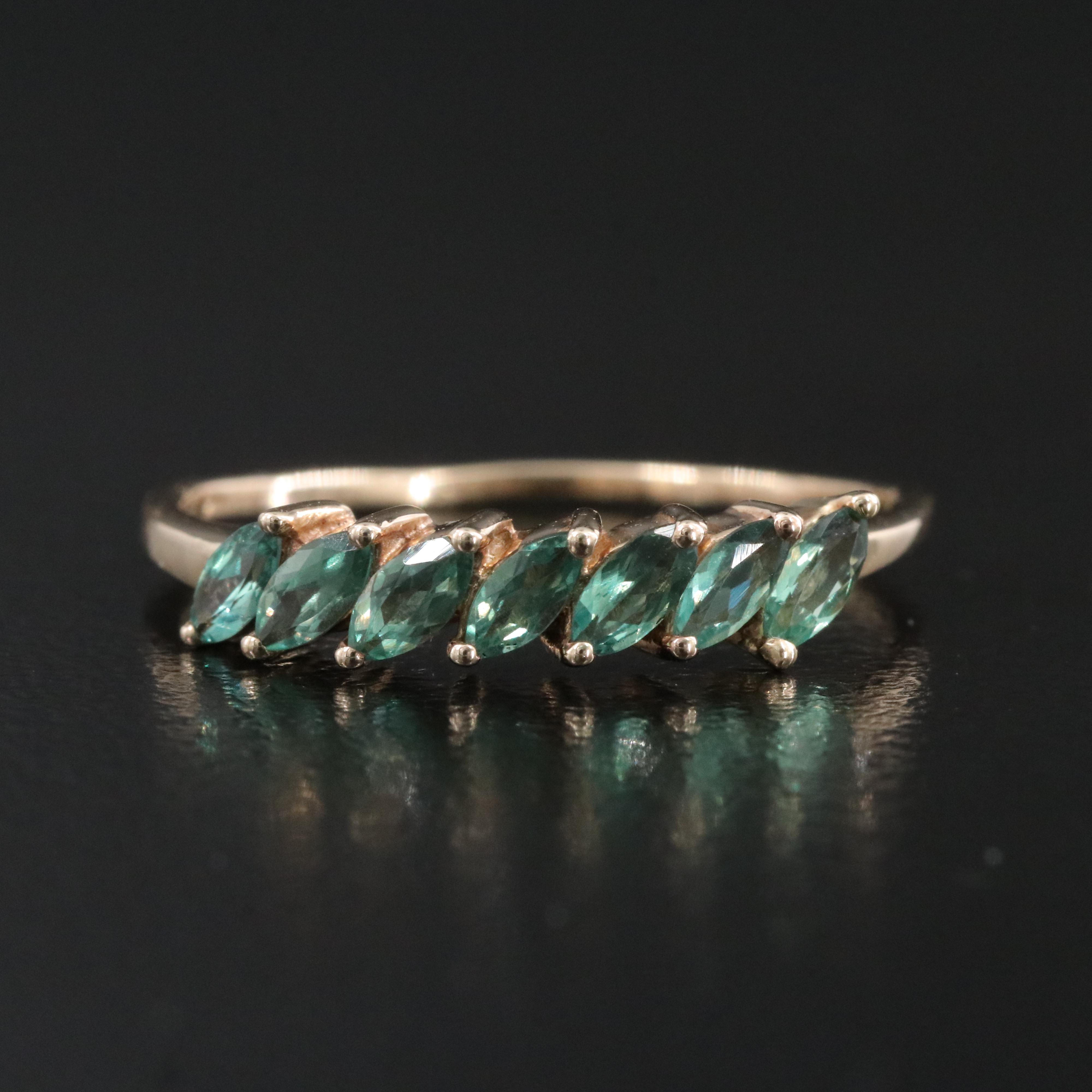 10K Alexandrite Ring