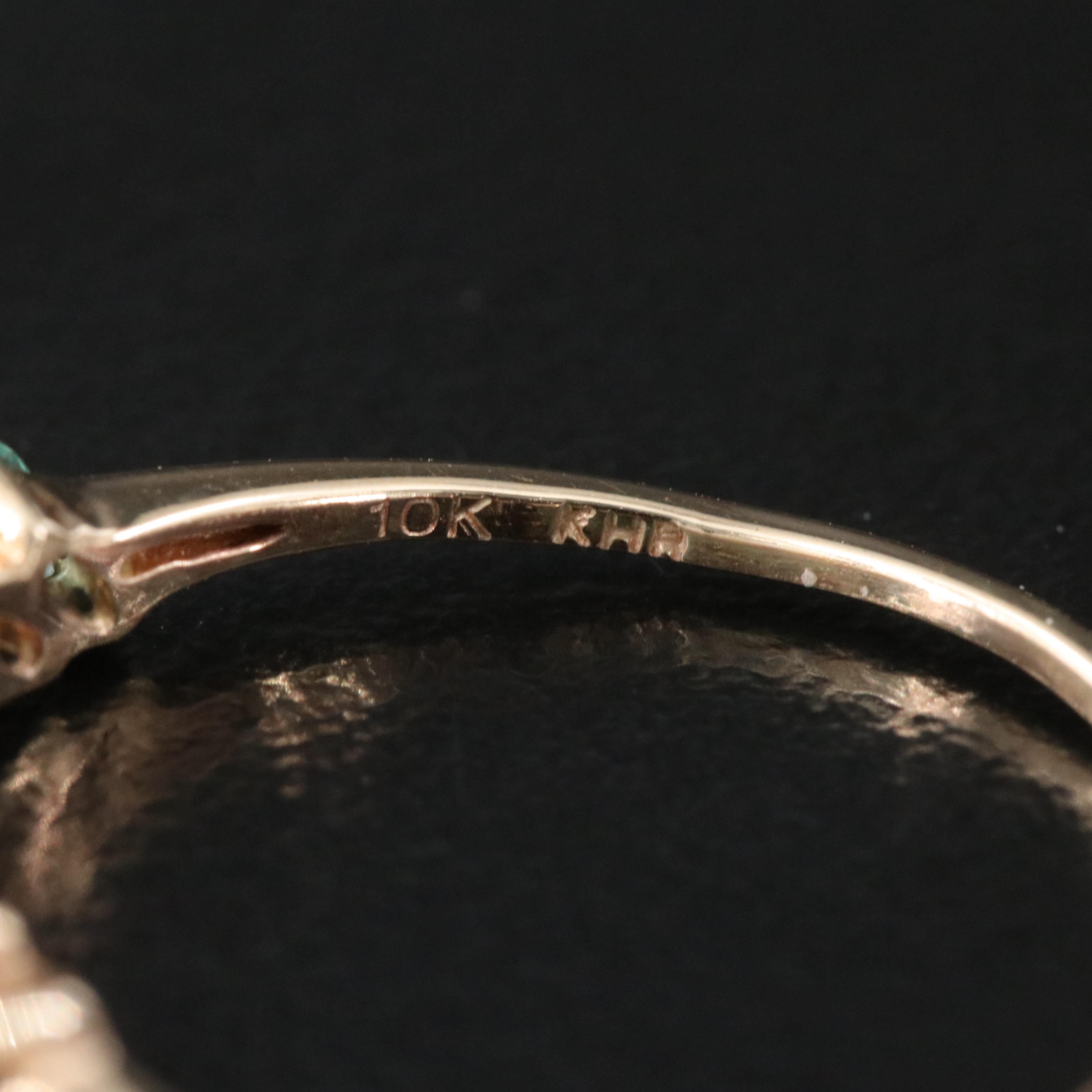 10K Alexandrite Ring