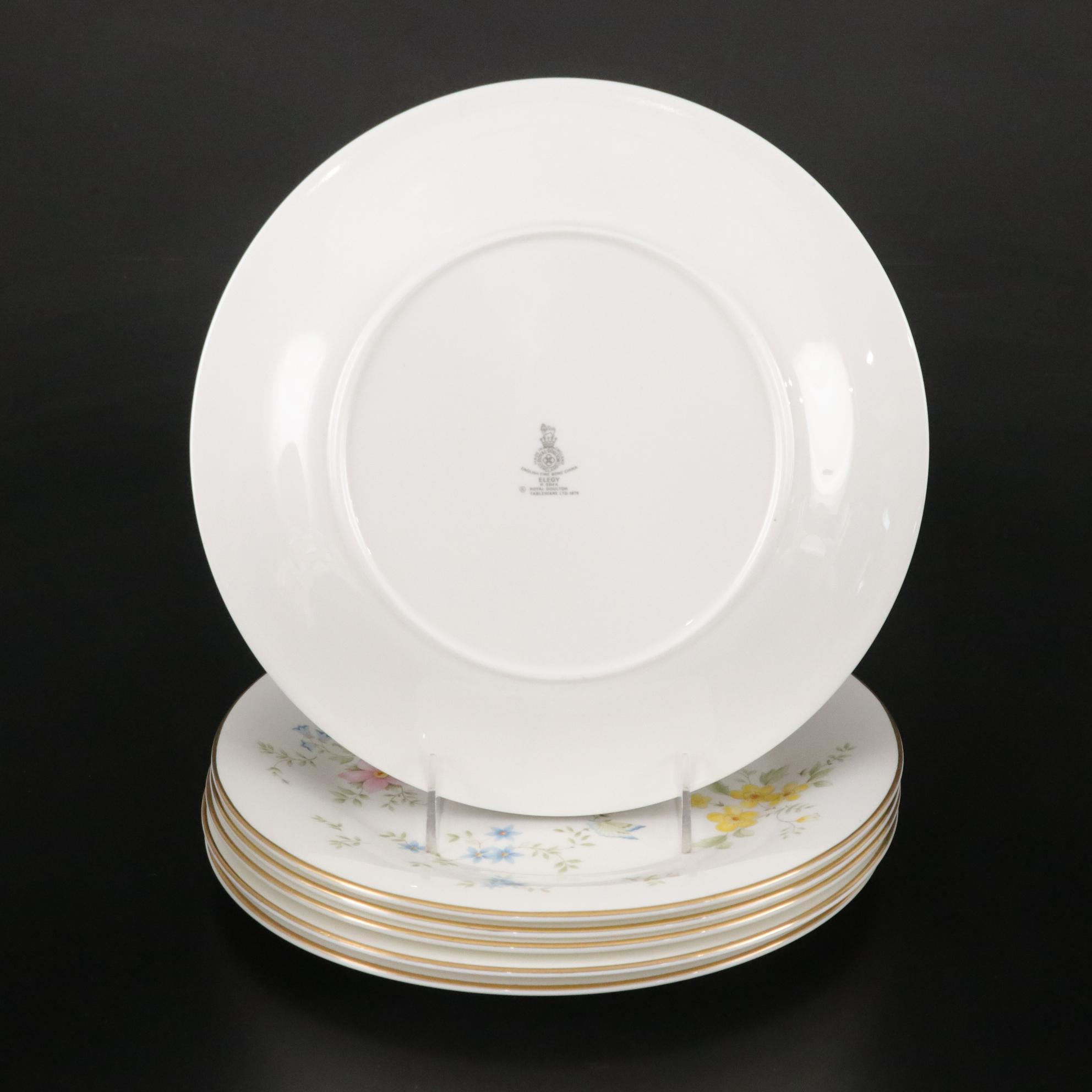 Royal Doulton "Elegy" Bone China Dinner Service for Six