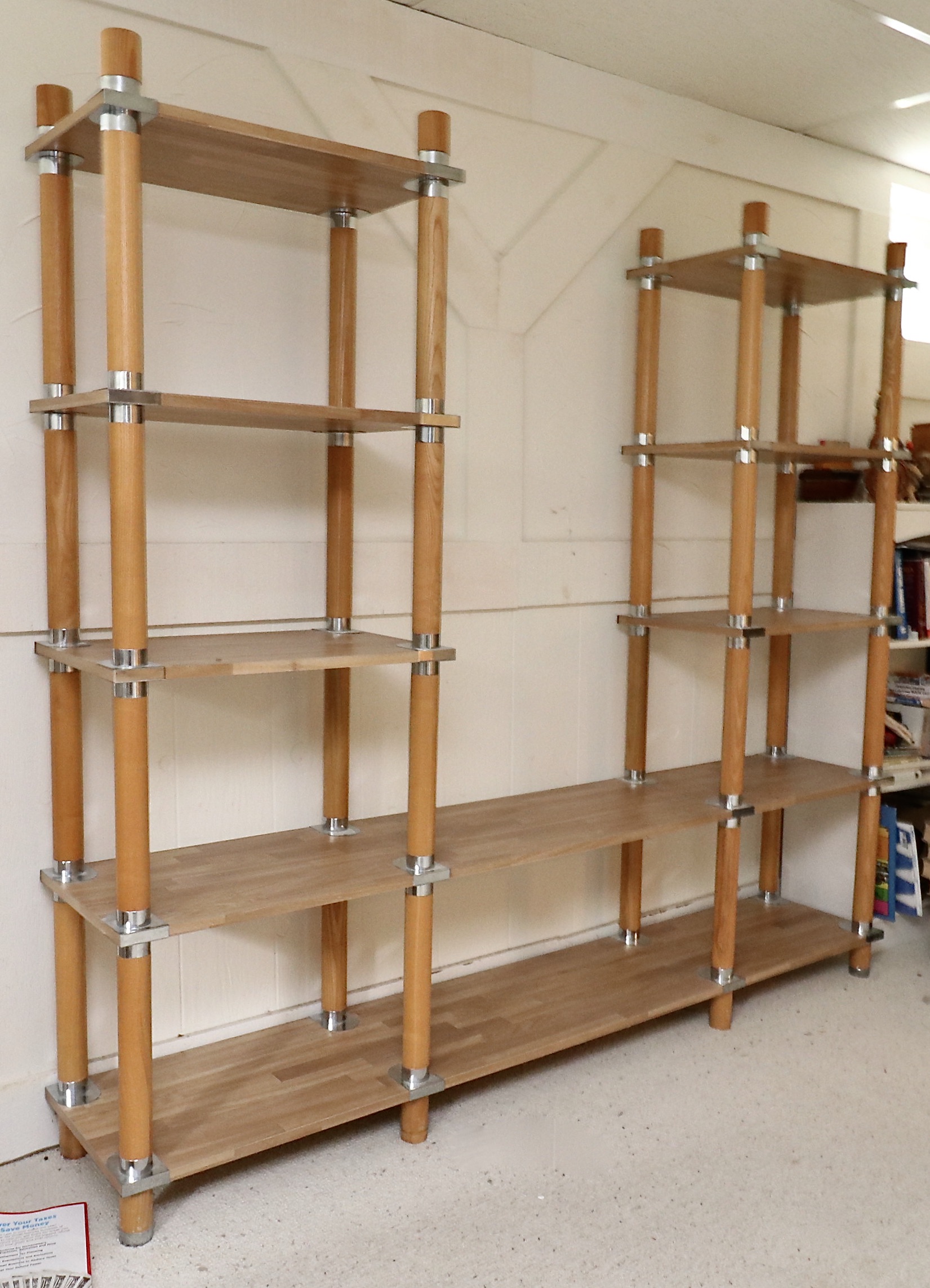 Mid Century Modern Modular Bookcase