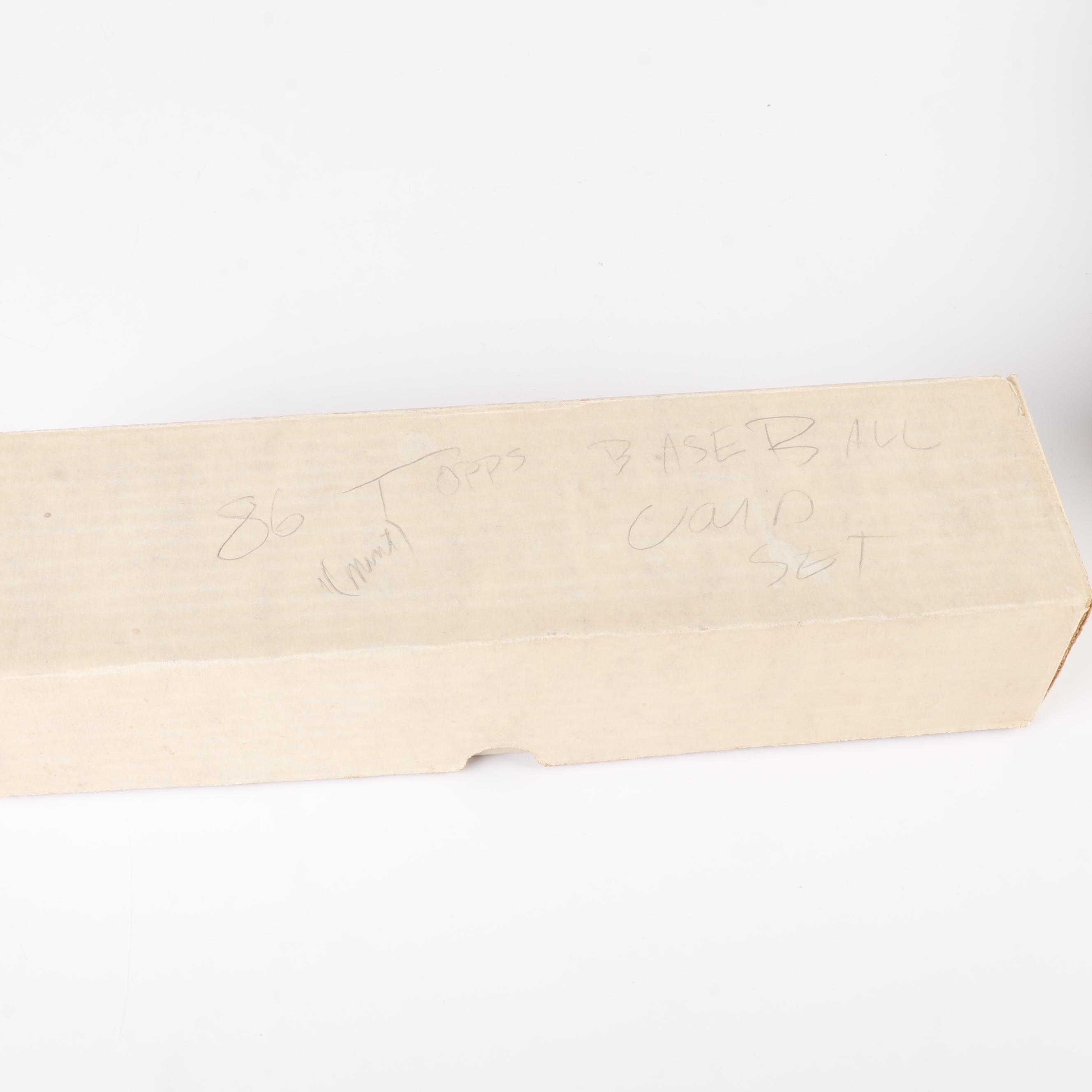 Over 4,600 Topps Baseball Cards, 1980s–90s