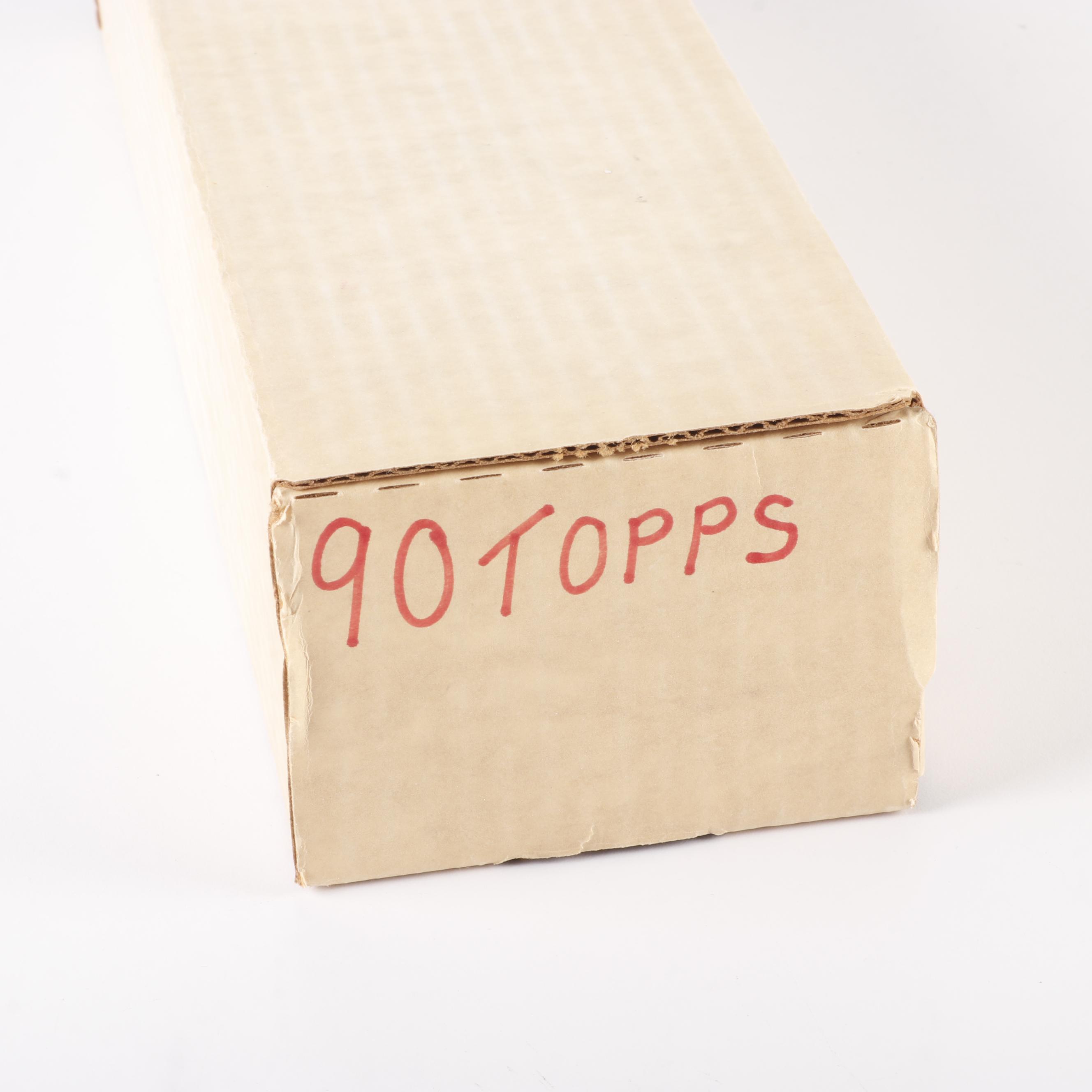 Over 4,600 Topps Baseball Cards, 1980s–90s