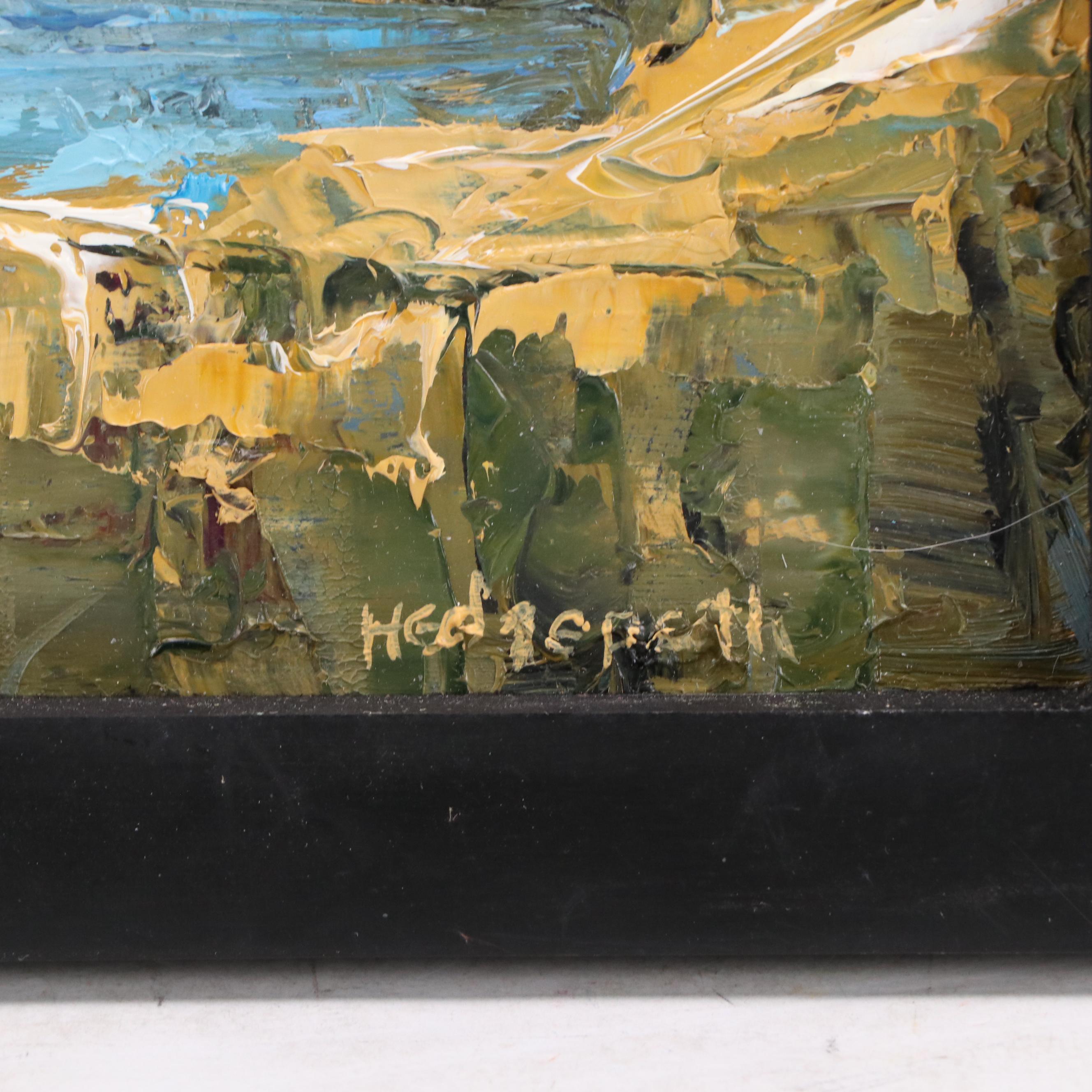 Stephen Hedgepeth Coastal Landscape Oil Painting, 21st Century