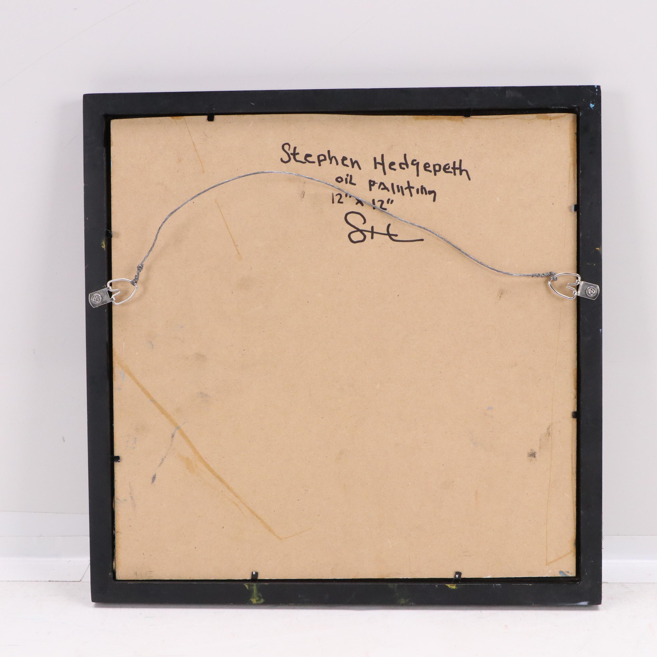 Stephen Hedgepeth Coastal Landscape Oil Painting, 21st Century