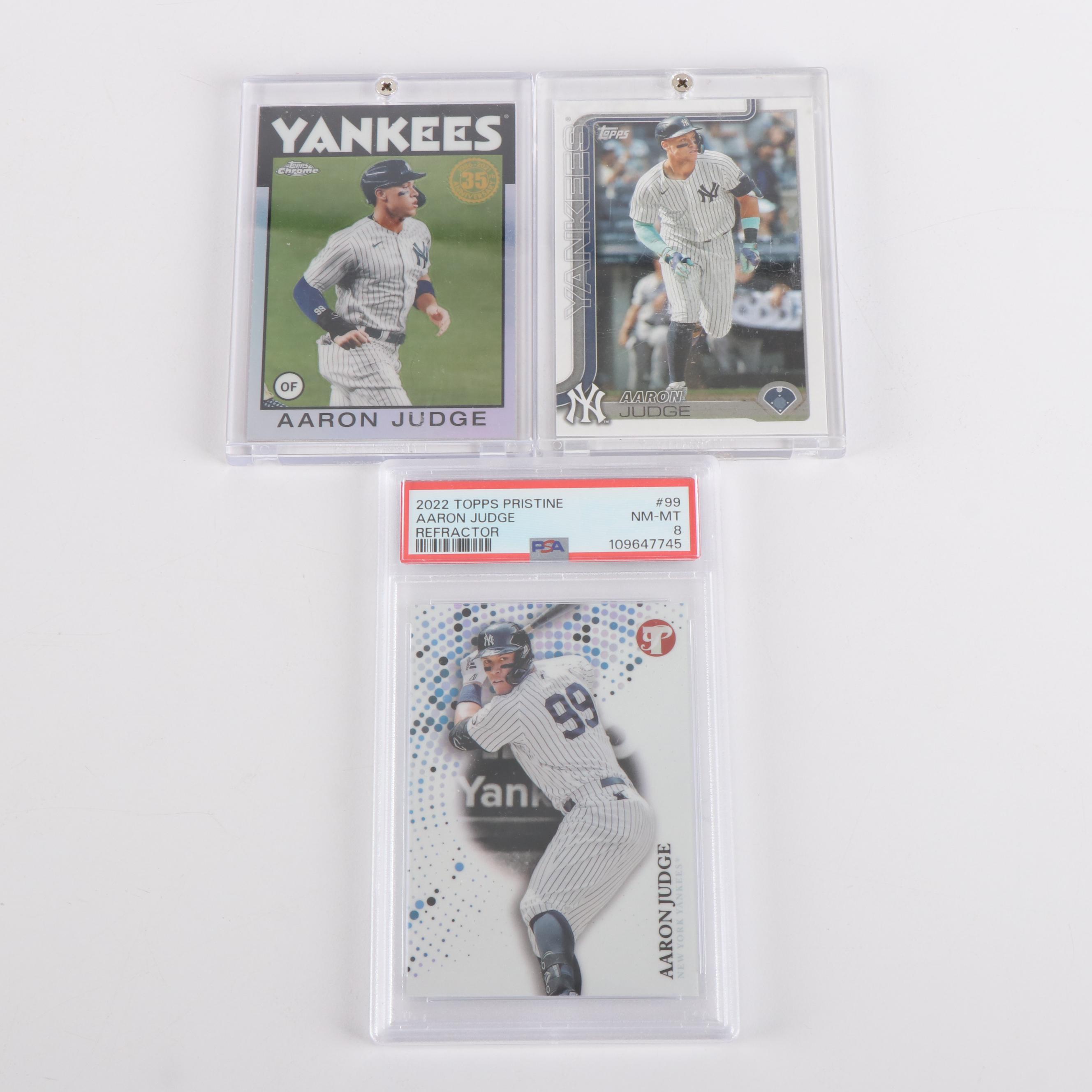 250+ Baseball Card Lot with Skenes Rookie, Judge, Ohtani, Harper, Trout, Jeter