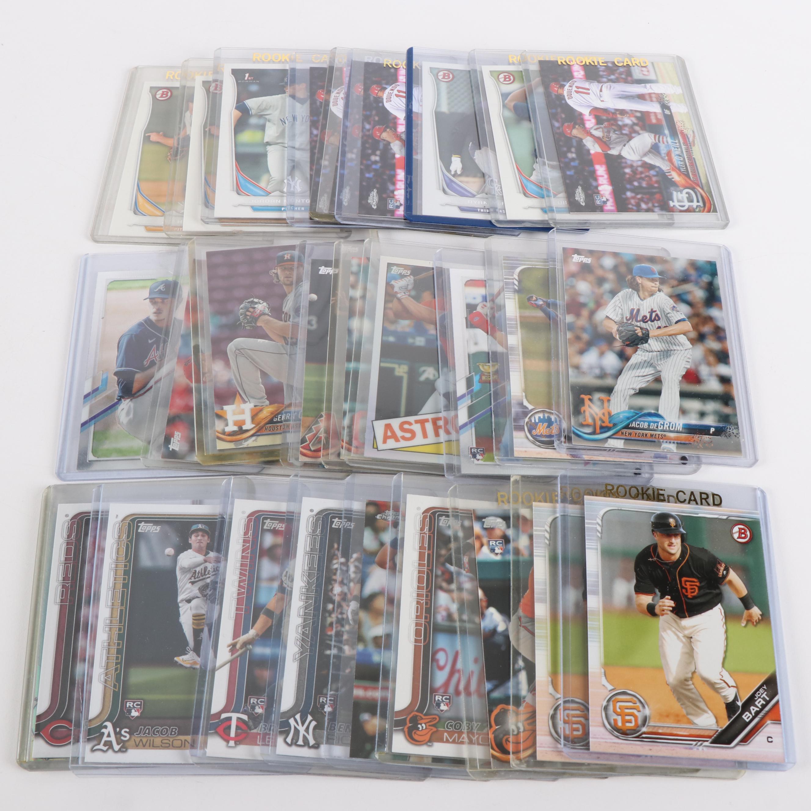 250+ Baseball Card Lot with Skenes Rookie, Judge, Ohtani, Harper, Trout, Jeter