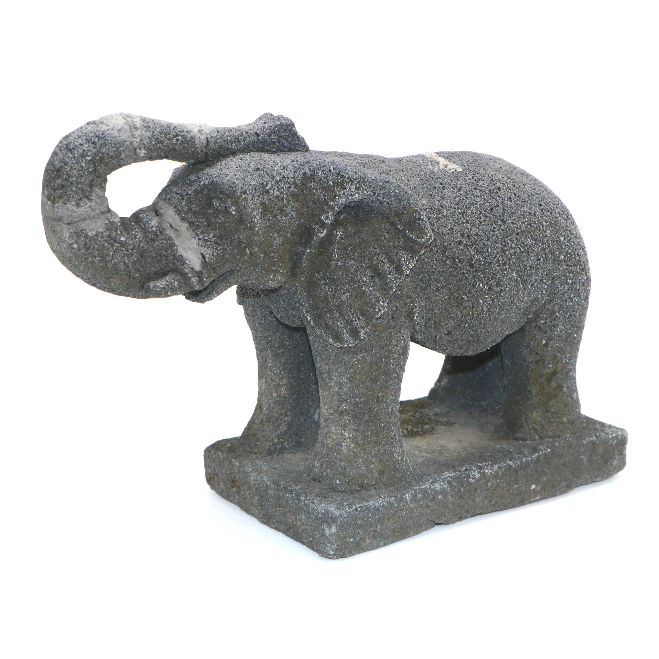 Chinese Style Cast Concrete Elephant Statue