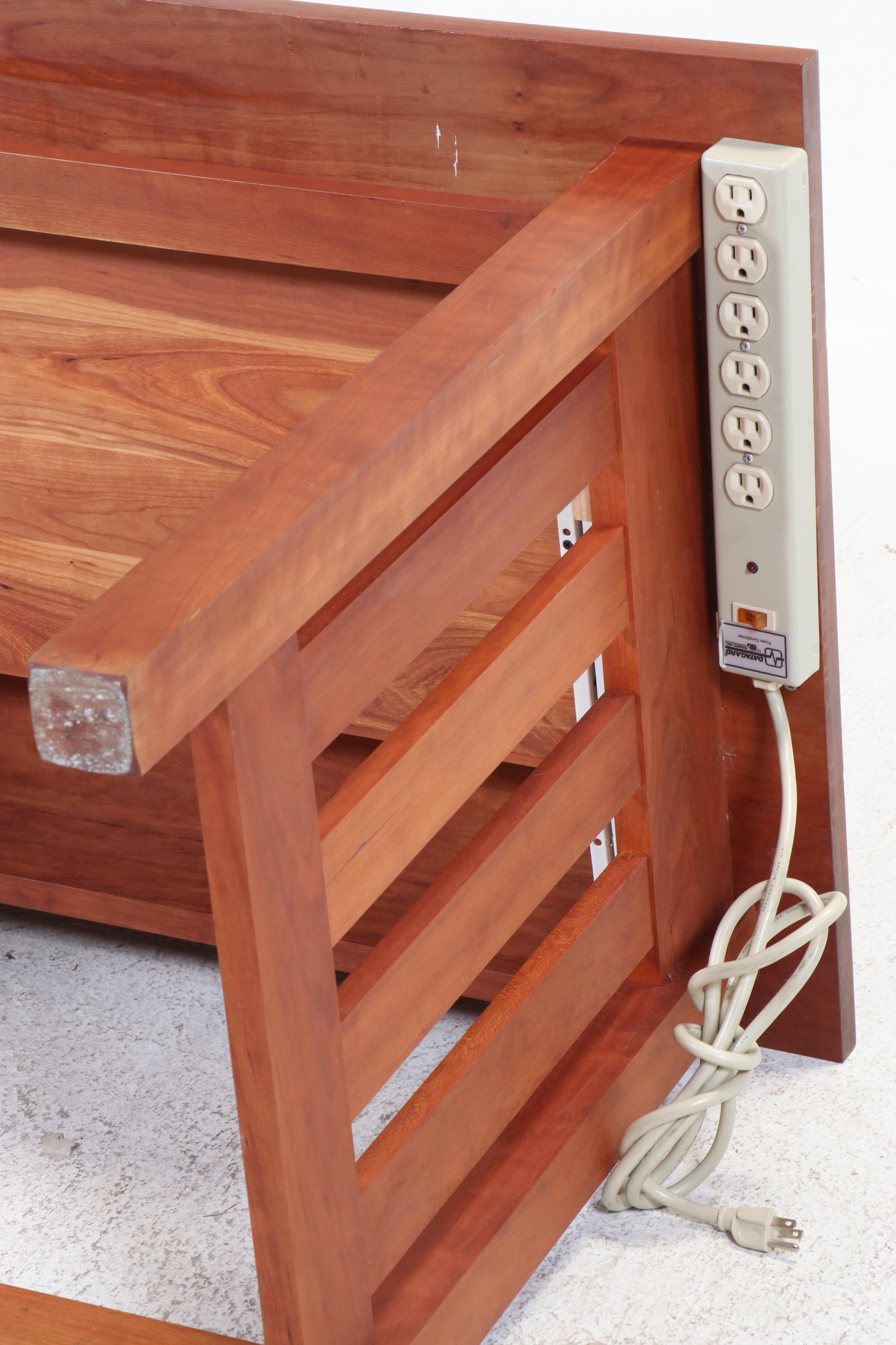 Contemporary Shaker Style Wood Computer Desk