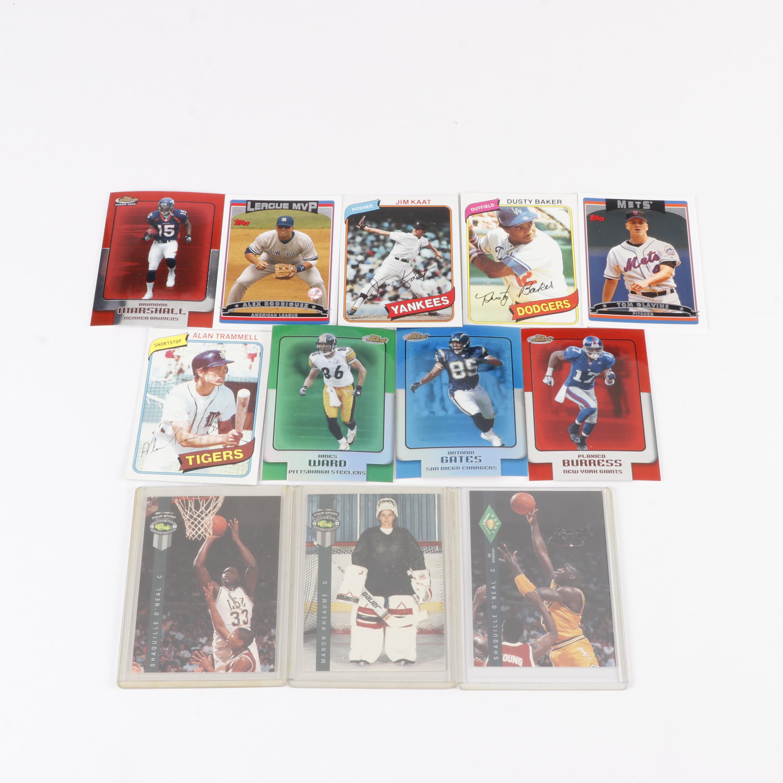 Baseball, Basketball, Football Cards and More, 1980s - 2000s