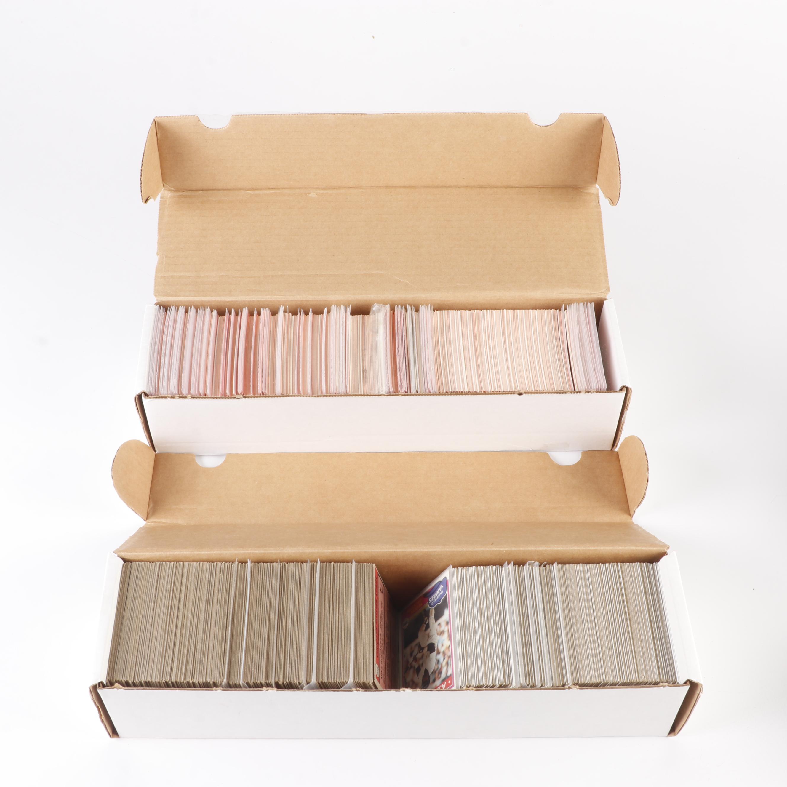 Large Group of Mint Baseball Cards, 1980s to 2000s