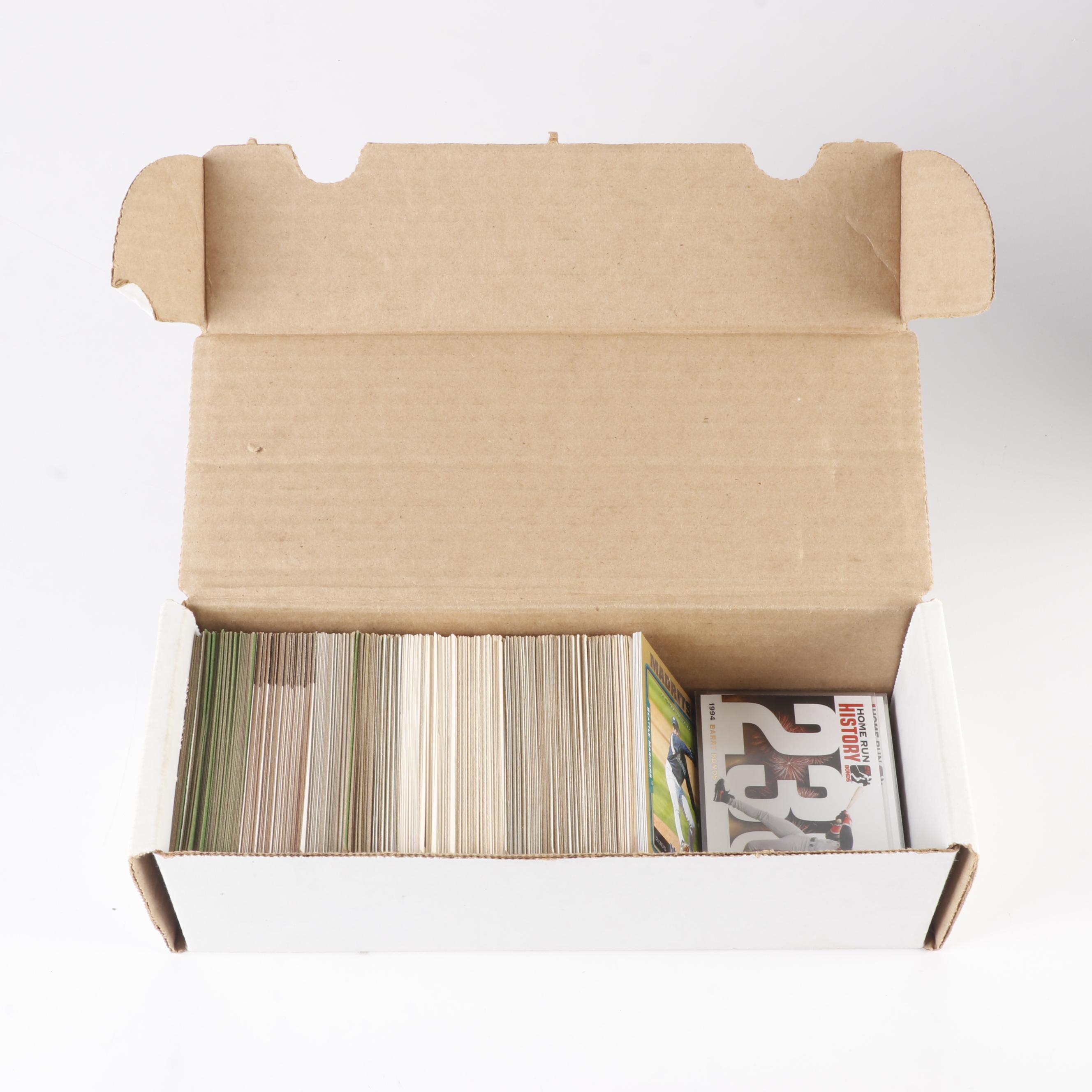 Large Group of Mint Baseball Cards, 1980s to 2000s