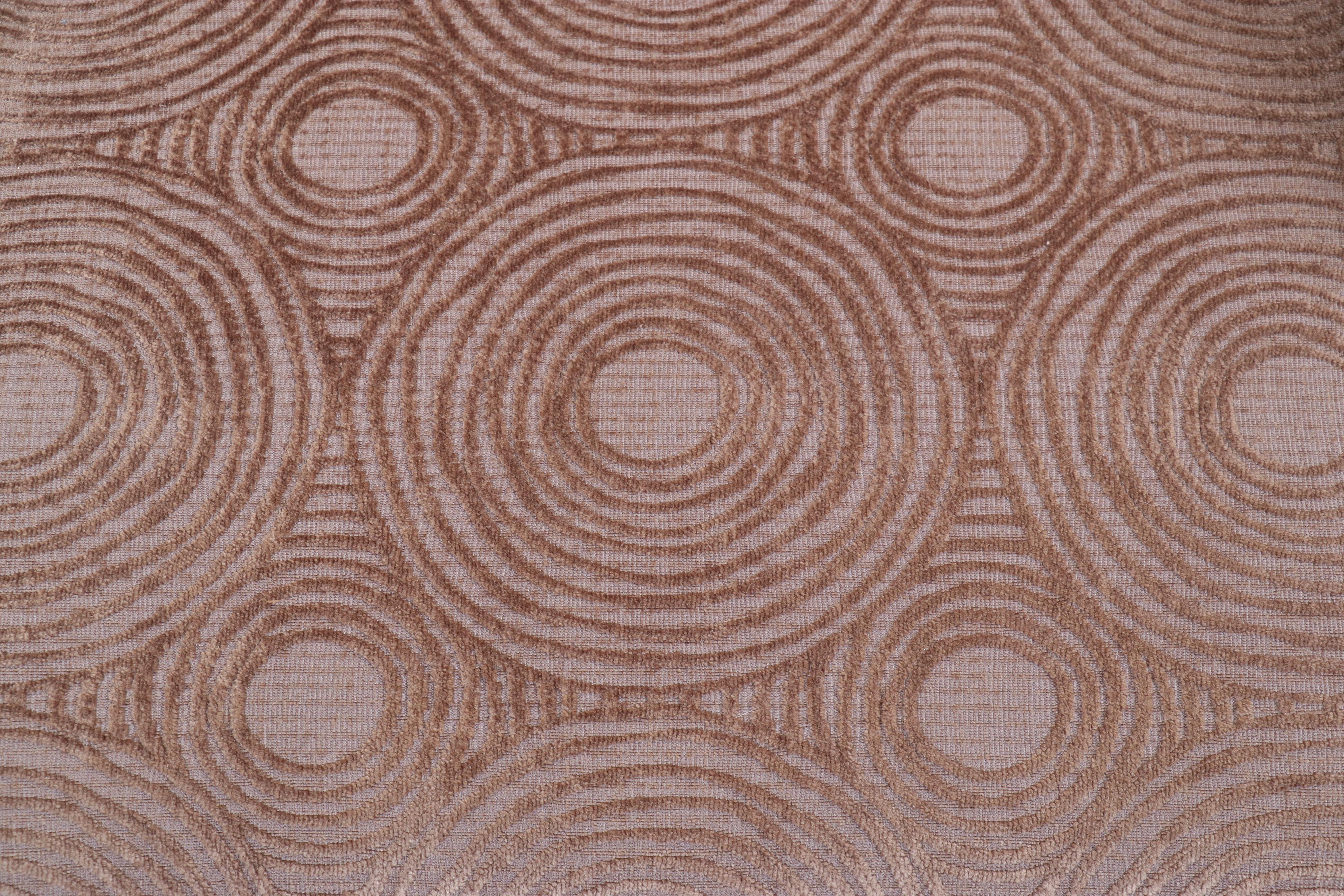 Carson by Marge Carson Fabric Upholstered Painted Wood Accent Chair