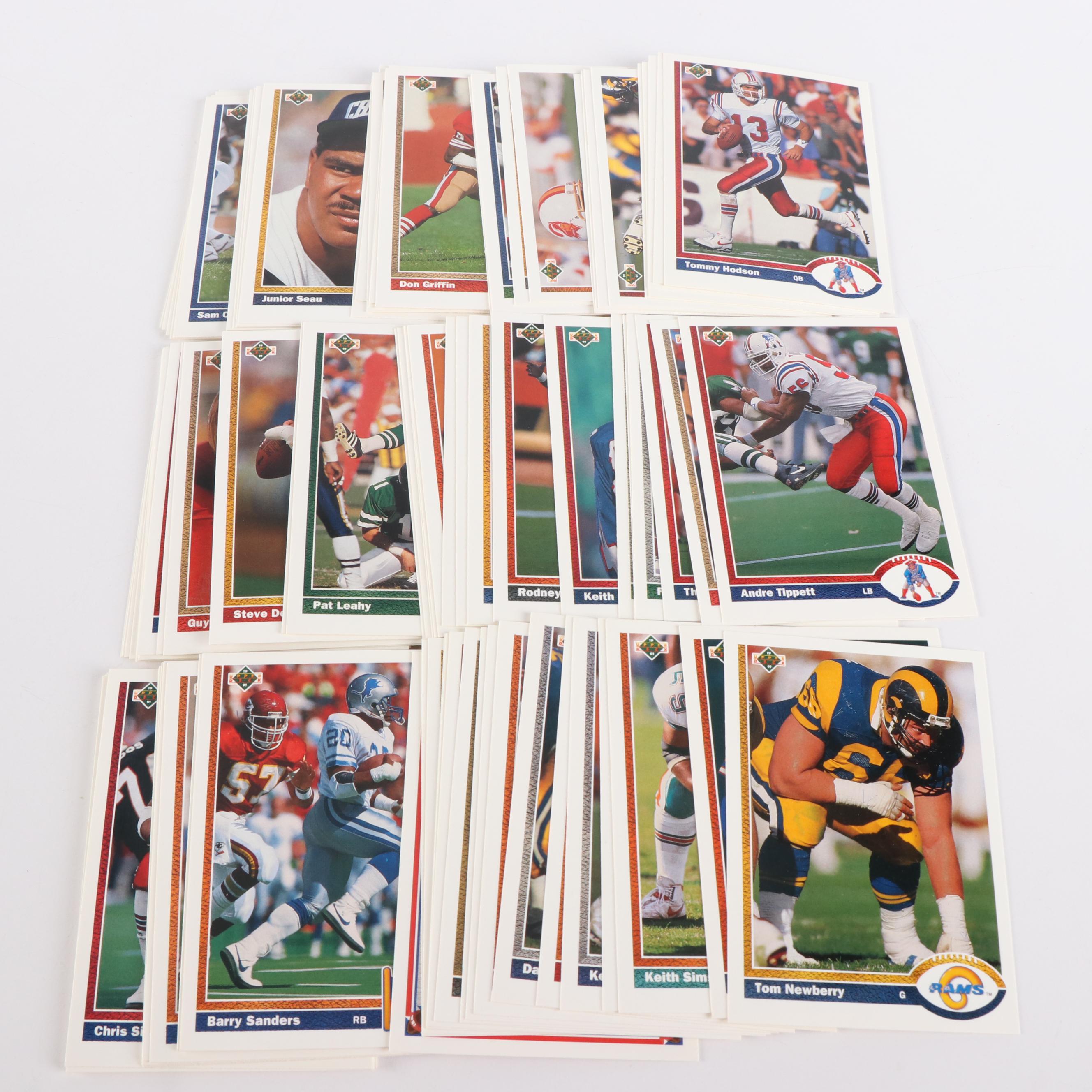 Large Group of Mint Football and Basketball Cards, 1990s and 2000s