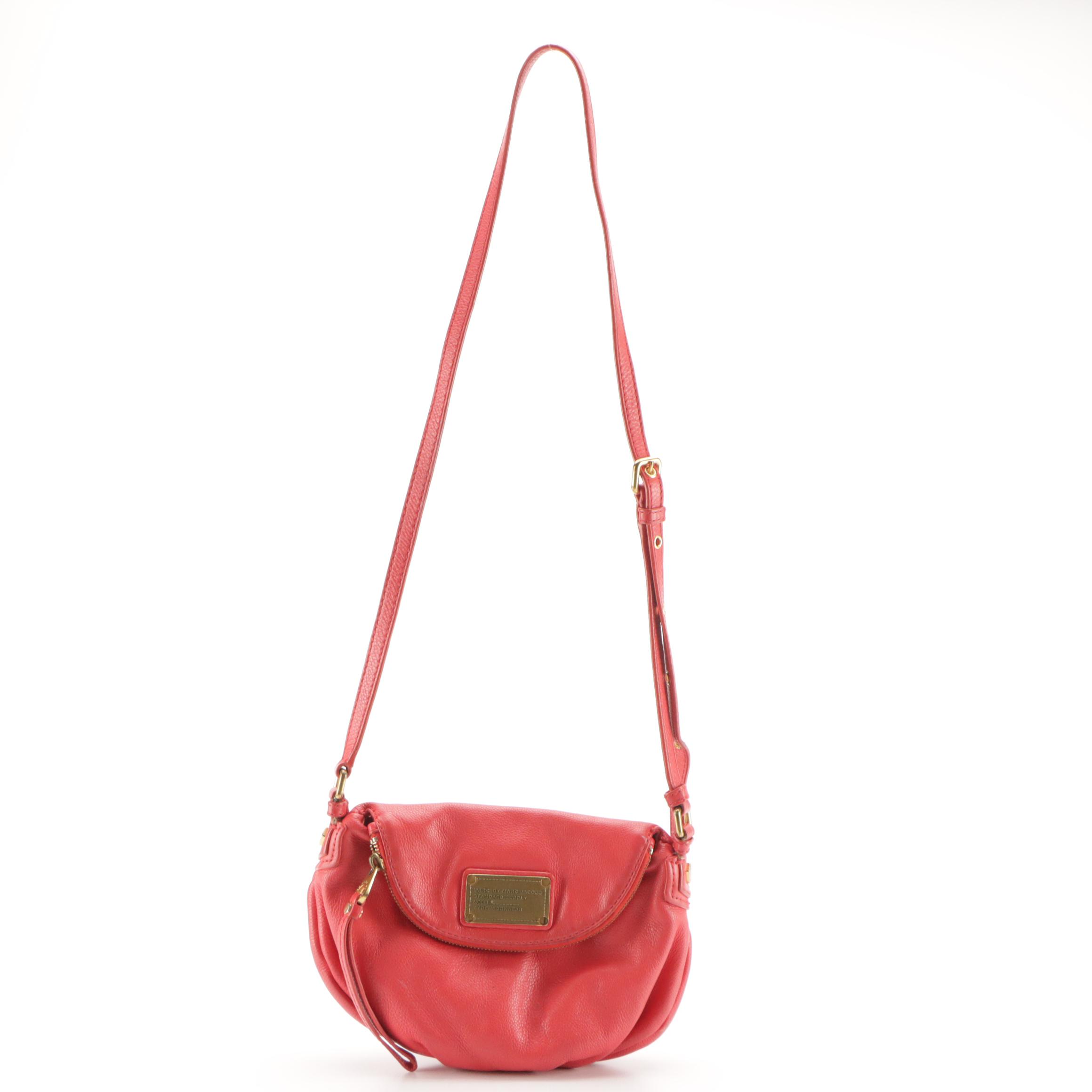 Marc by Marc Jacobs Classic Q Lil Ukita Crossbody Bag in Red Leather