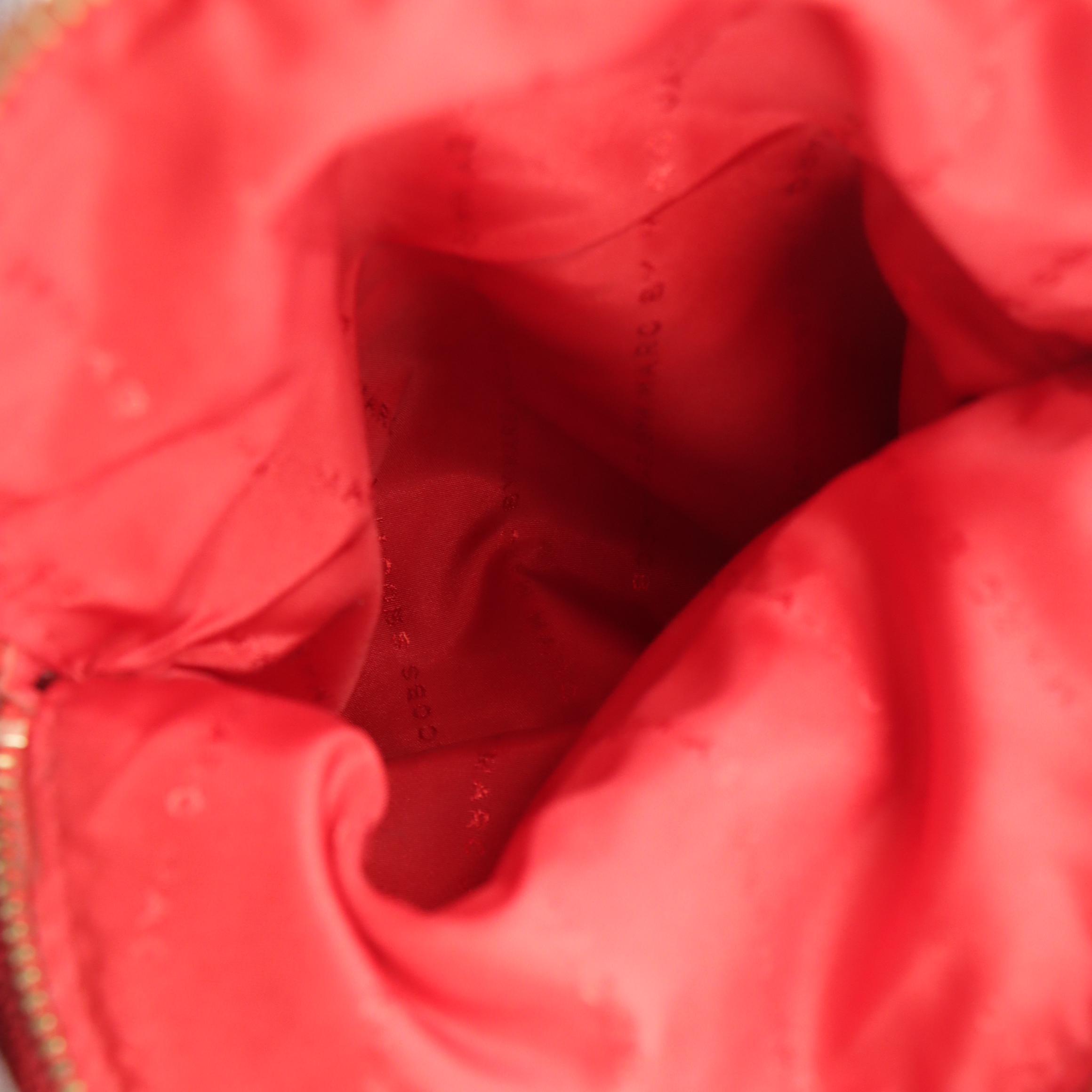 Marc by Marc Jacobs Classic Q Lil Ukita Crossbody Bag in Red Leather