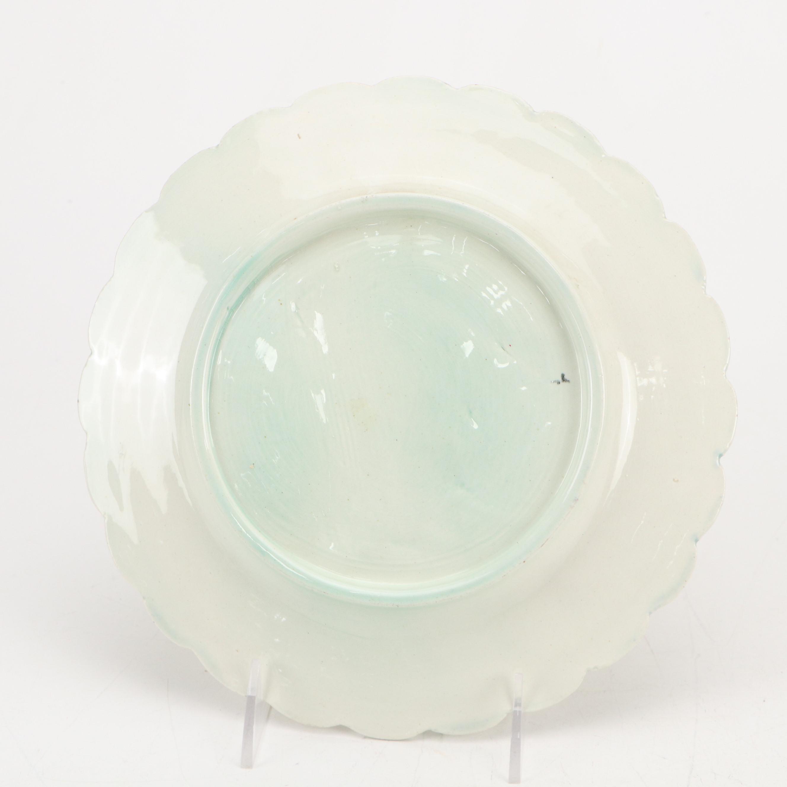 Fitz and Floyd "Asparagus" with Other Plate, Tray and Pitcher