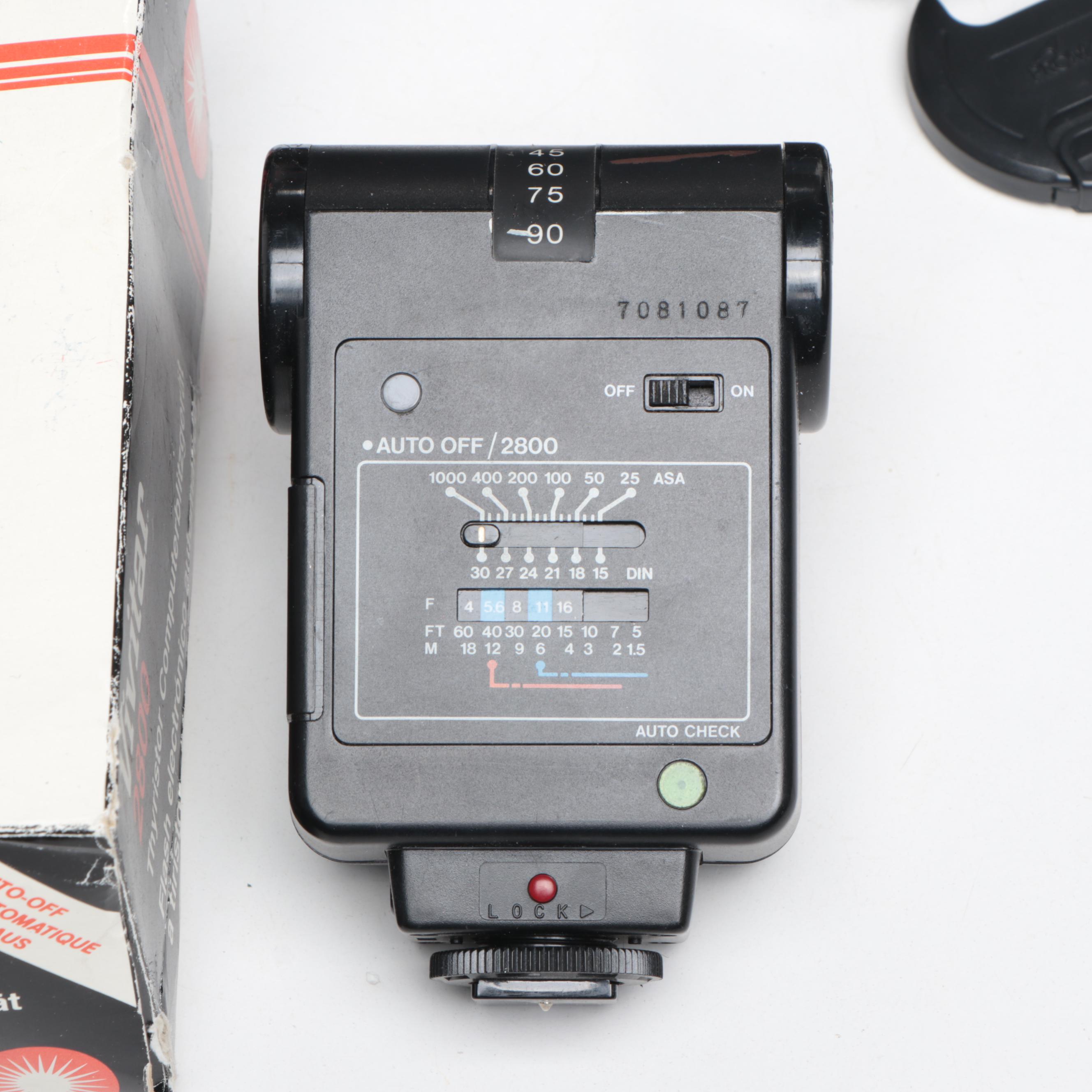 Polaroid Sun 660 Instant, Minolta X-700 SLR Camera and More