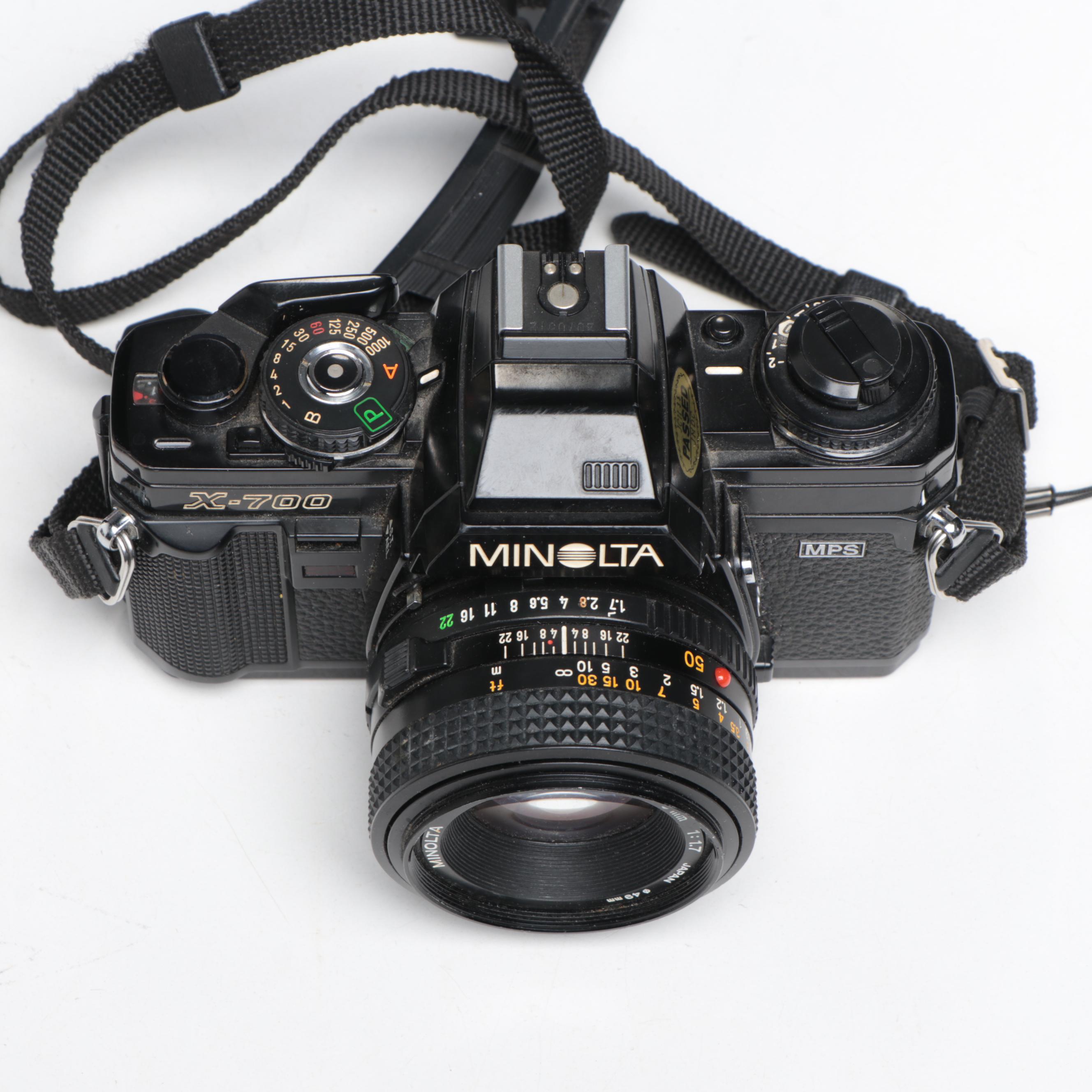 Polaroid Sun 660 Instant, Minolta X-700 SLR Camera and More