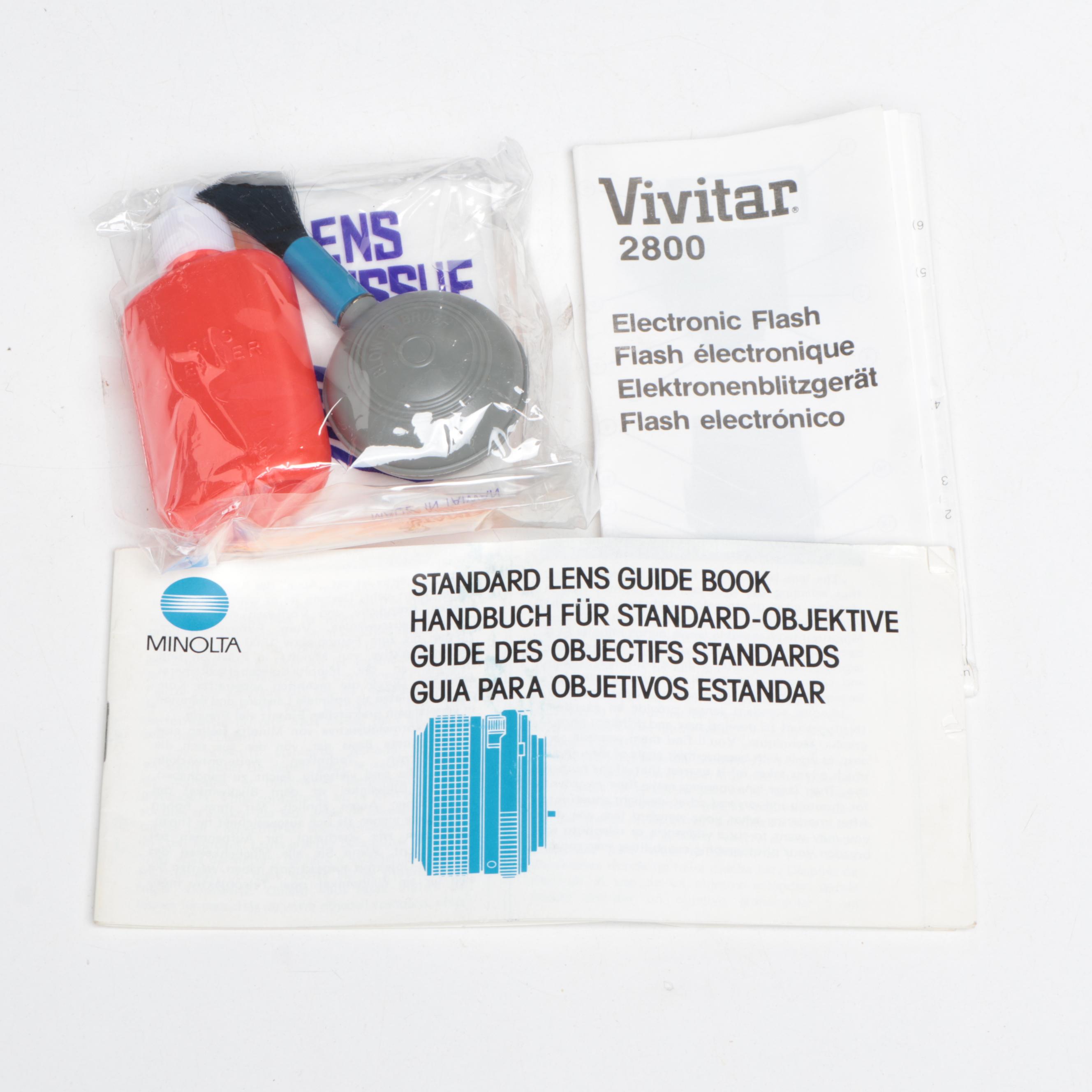 Polaroid Sun 660 Instant, Minolta X-700 SLR Camera and More