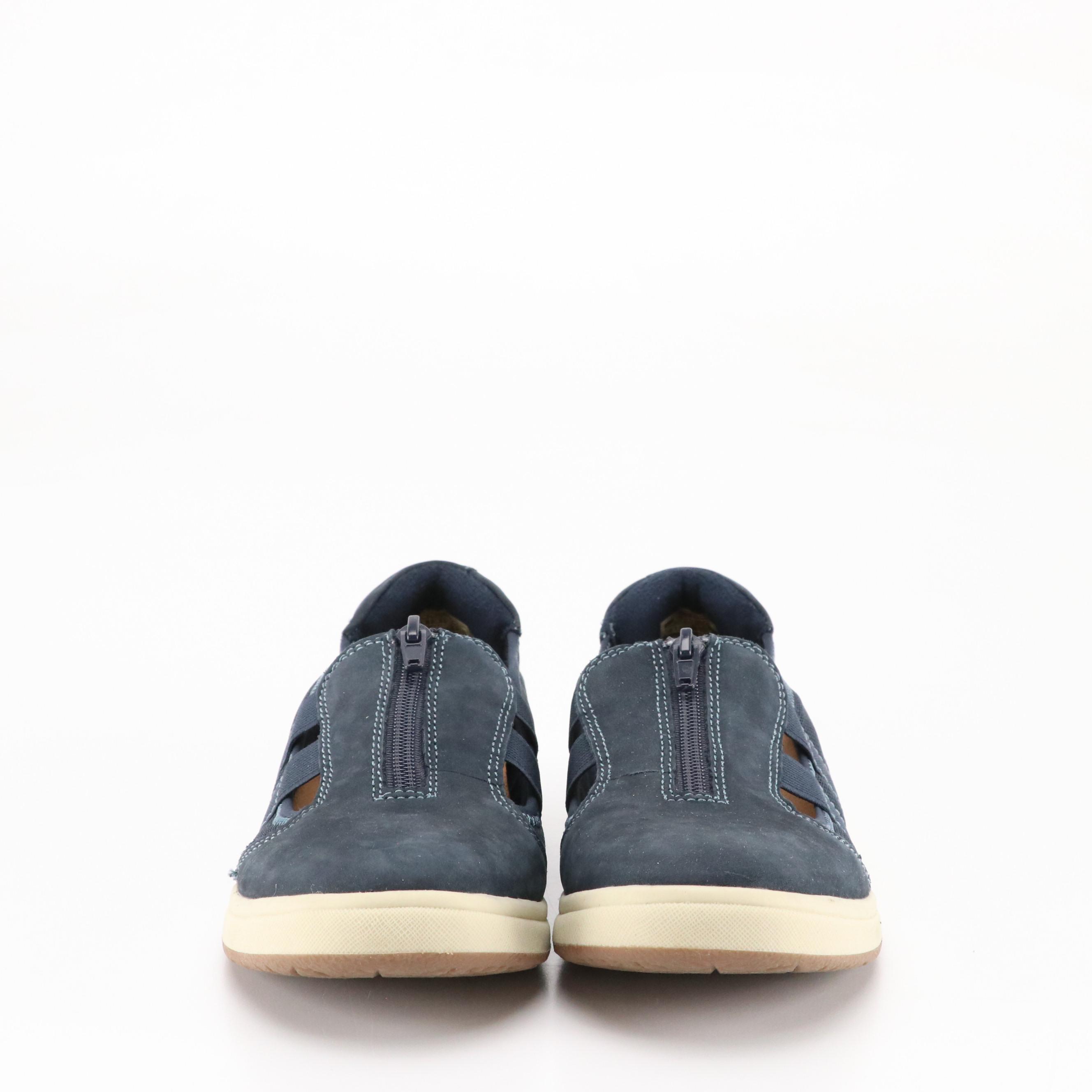 Earth Origins Grey Suede "Tristan" Hiking Boots & "Eisha" Sneakers, Other Socks