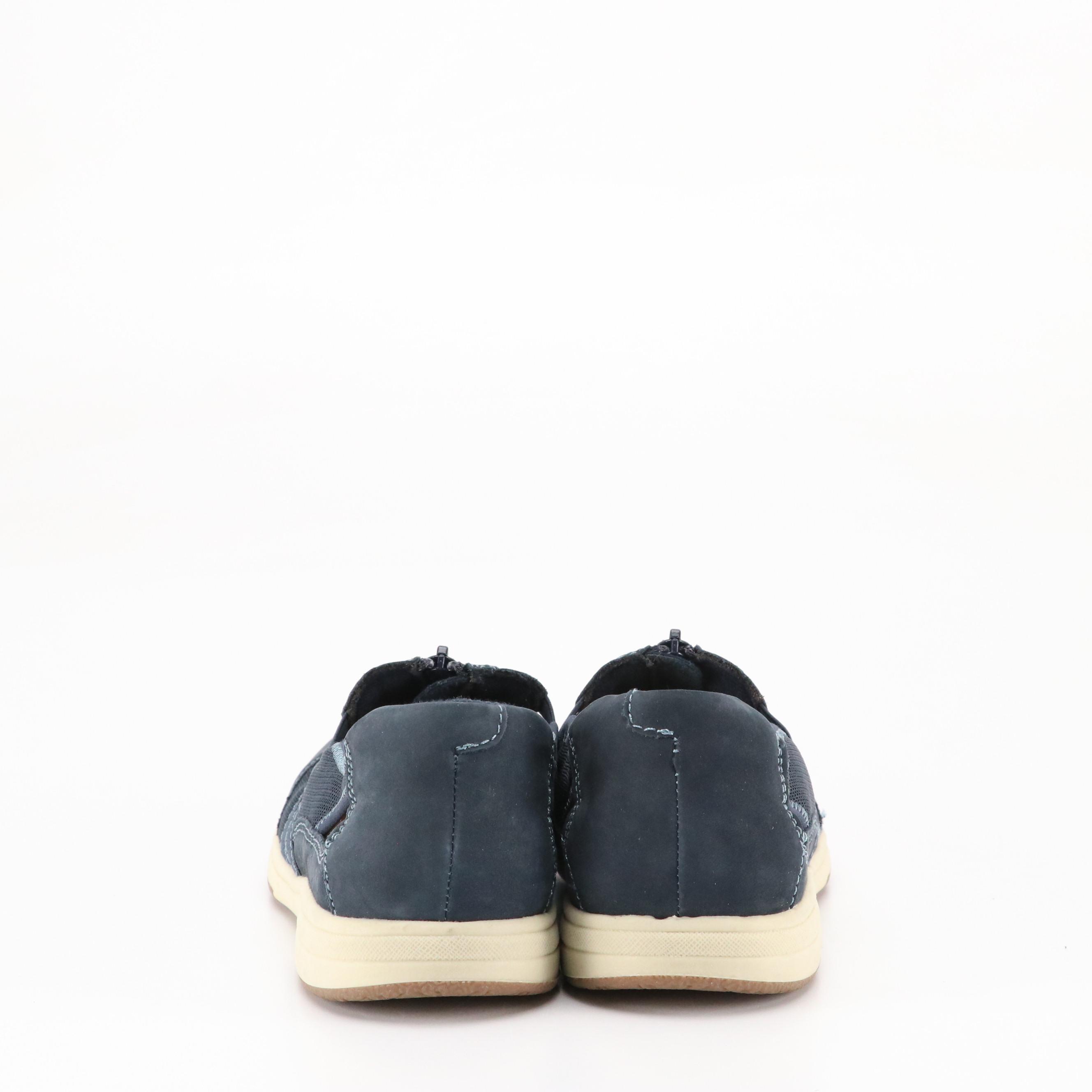 Earth Origins Grey Suede "Tristan" Hiking Boots & "Eisha" Sneakers, Other Socks