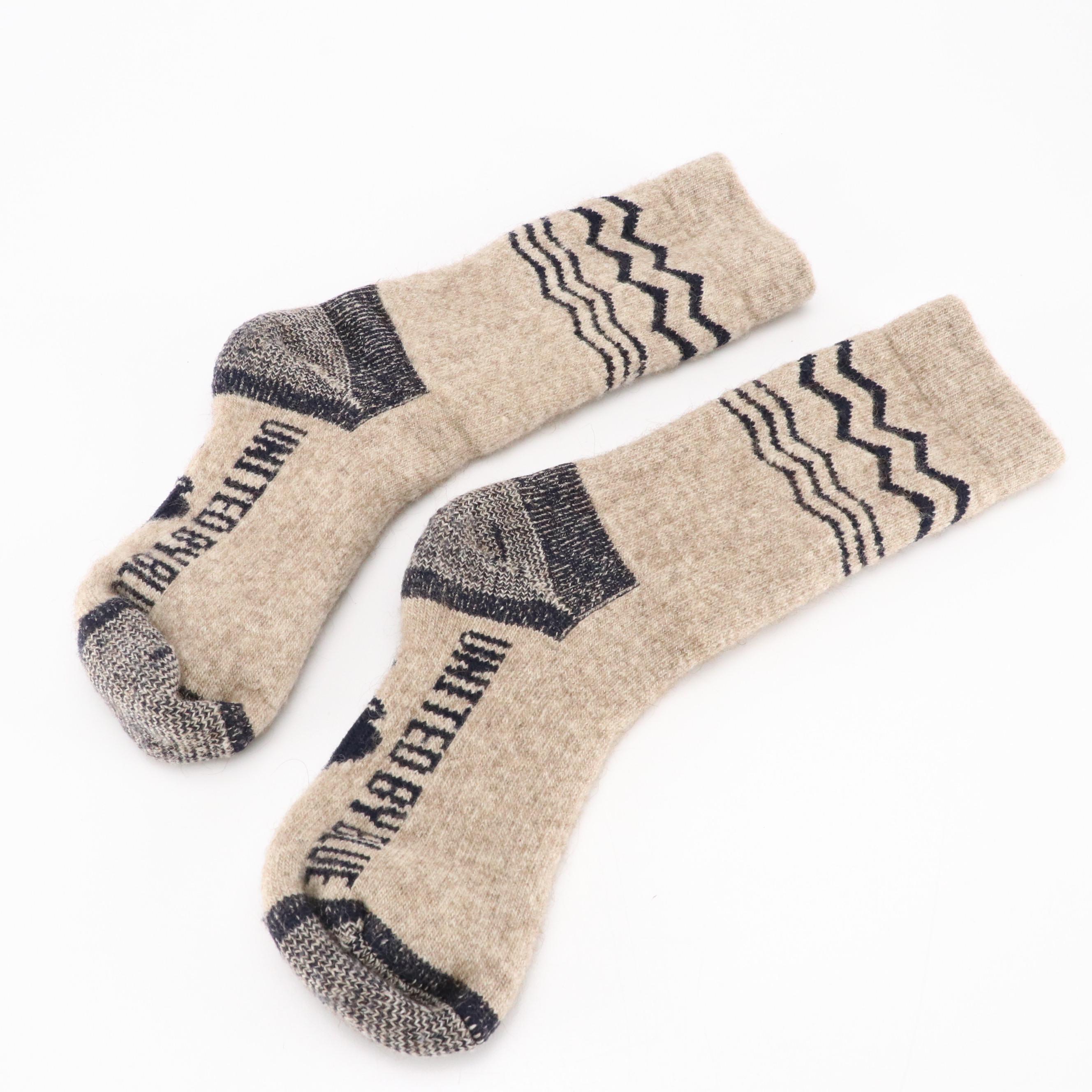 Earth Origins Grey Suede "Tristan" Hiking Boots & "Eisha" Sneakers, Other Socks