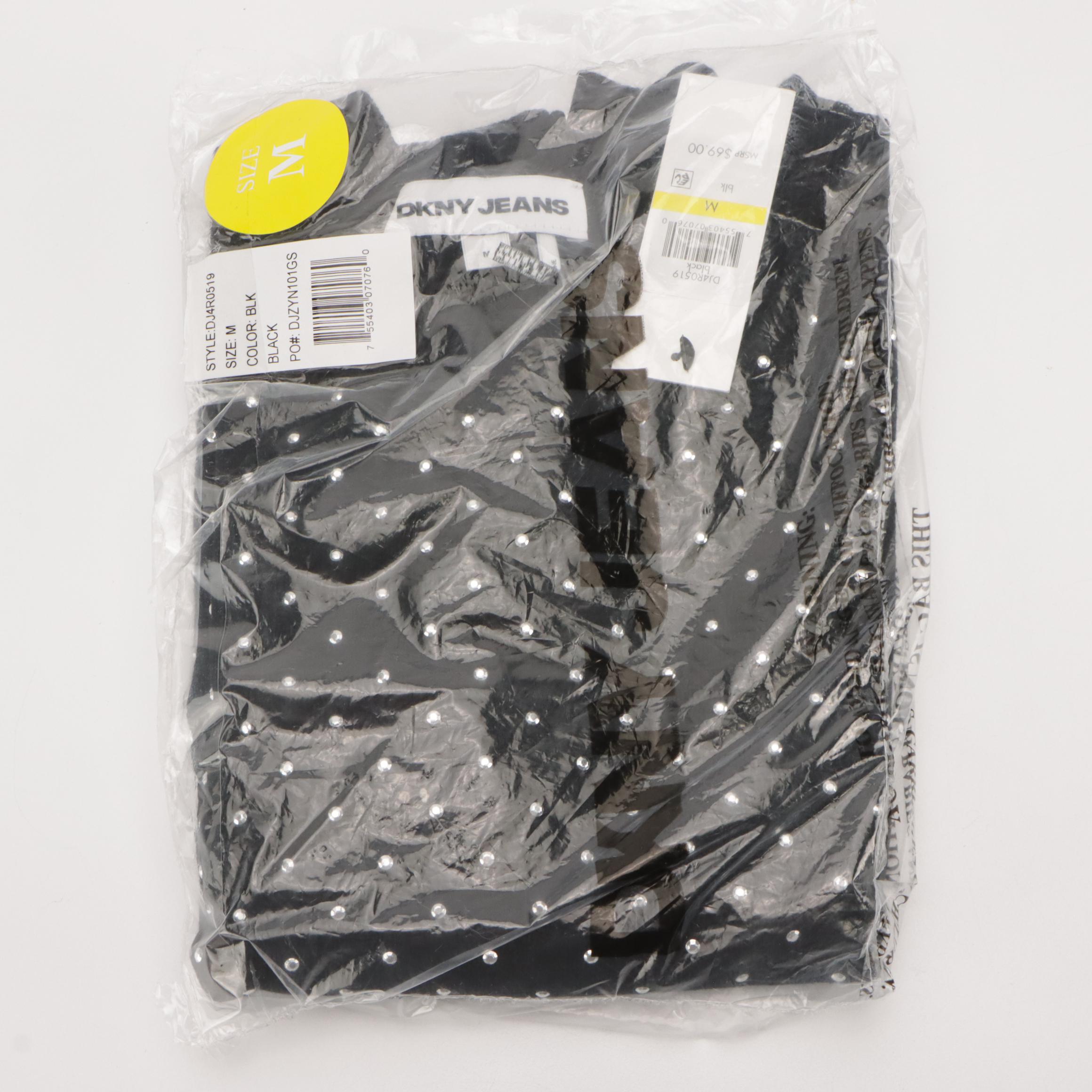 Sundance Gretel Green Velvet Button-Down Shirt, DKNY Jeans Sweater & More W Tags