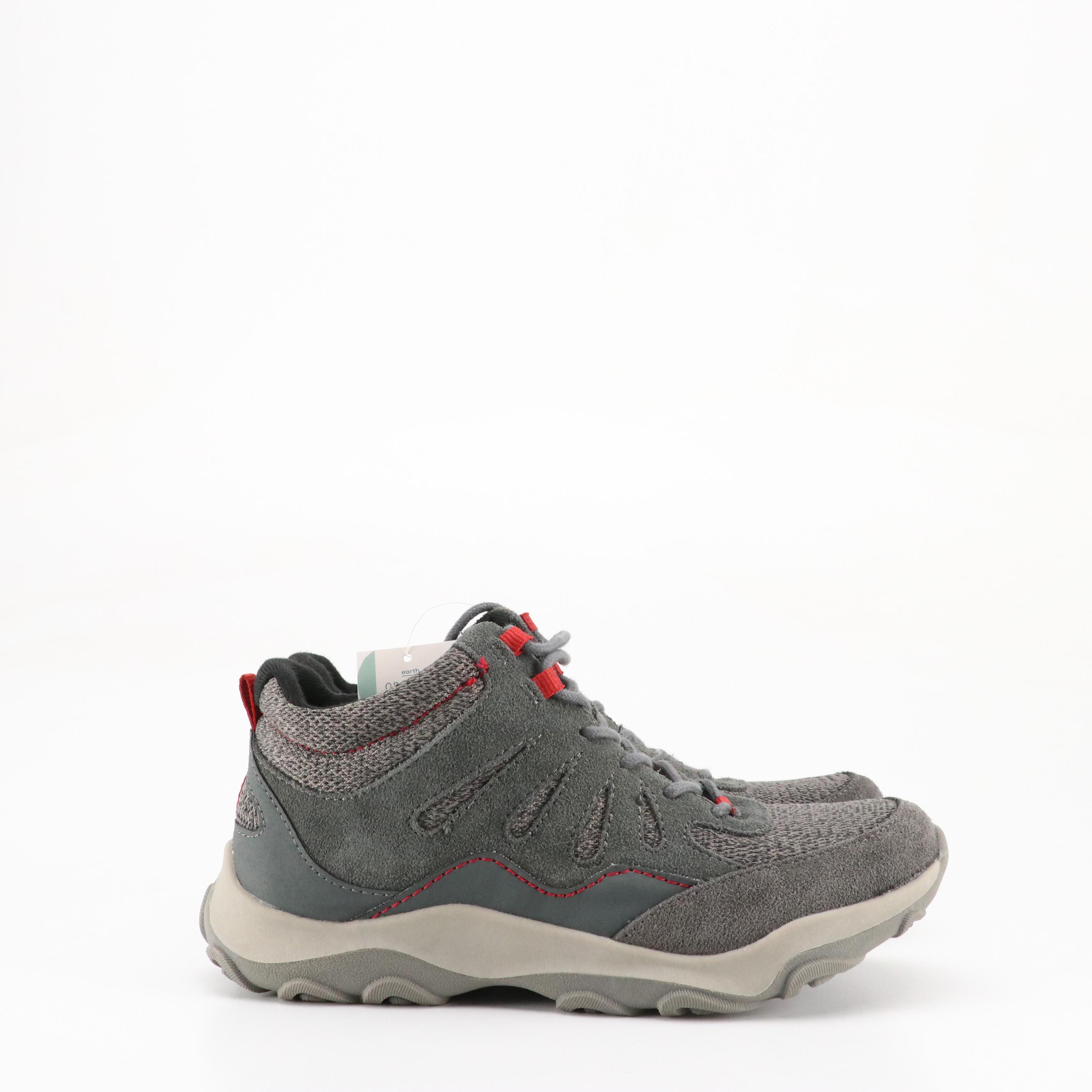 Earth Origins Grey Suede "Tristan" Hiking Boots, Softspots Anni Hi Loafers, More