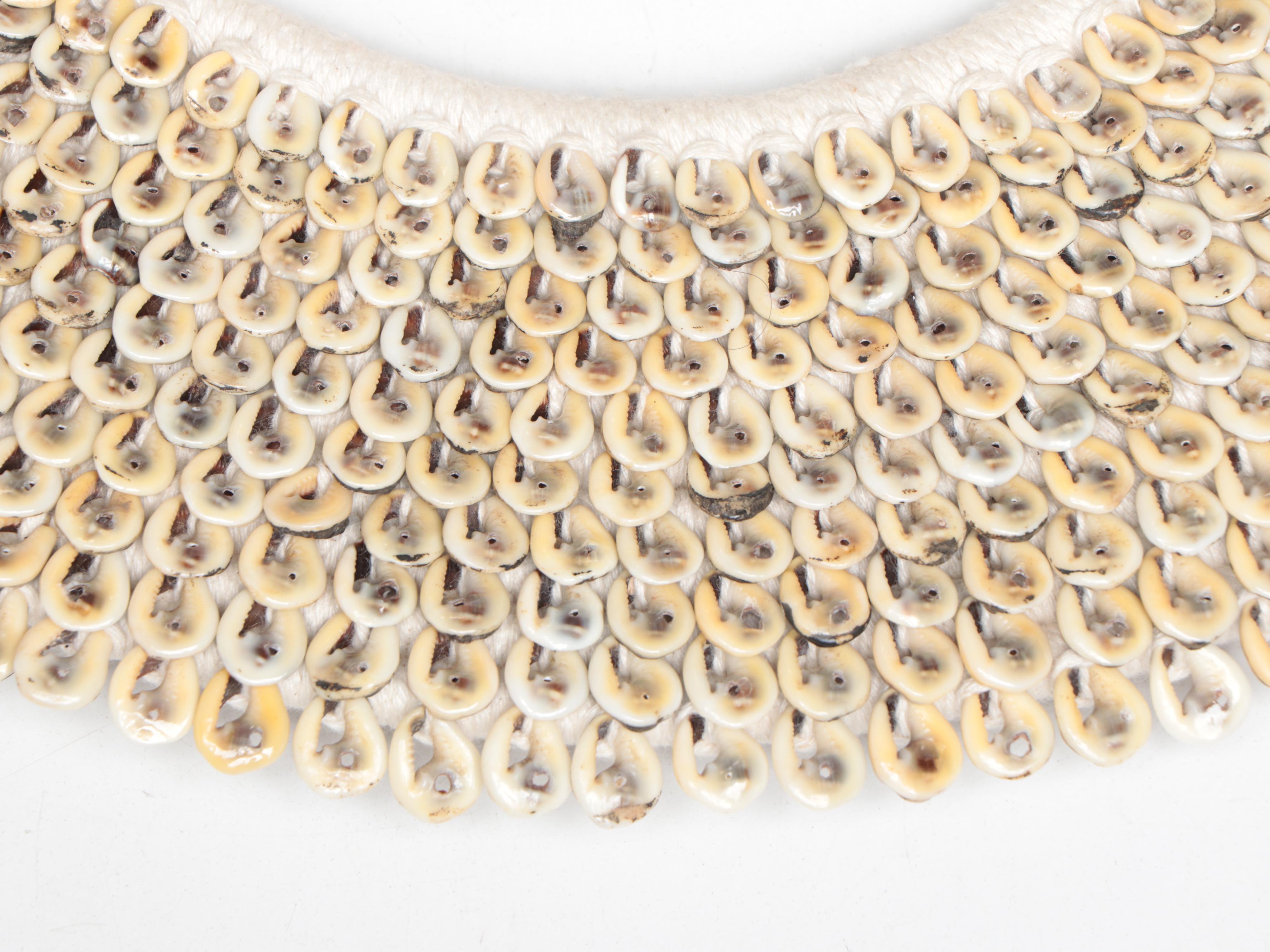 Papua New Guinea Souvenir Trade Wooden Beads and Shell Work Necklaces