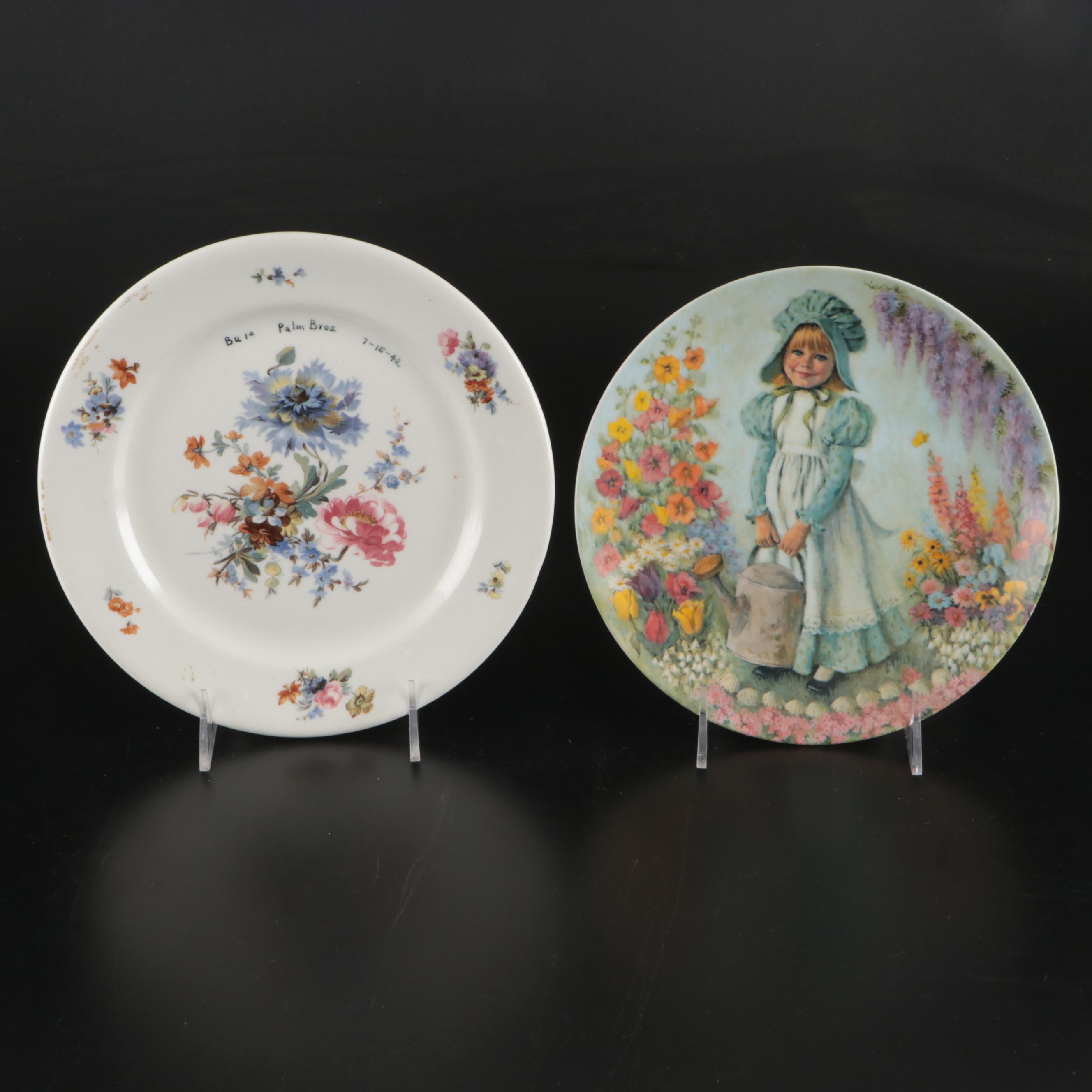 Wood & Sons "Ellgreave" Teapot with Other Coffee Pots, Plates and Sugar