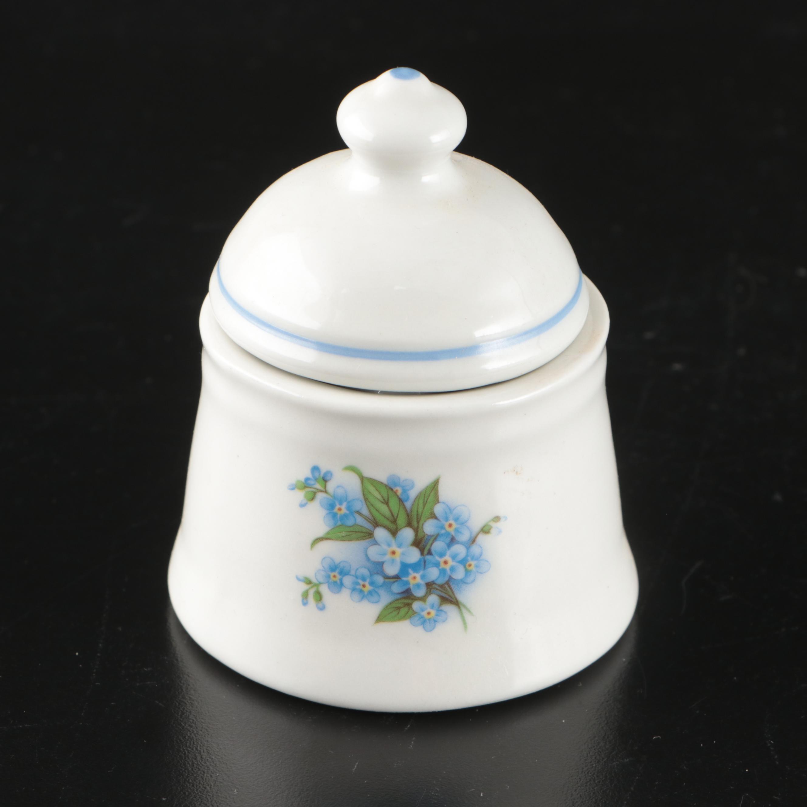 Wood & Sons "Ellgreave" Teapot with Other Coffee Pots, Plates and Sugar