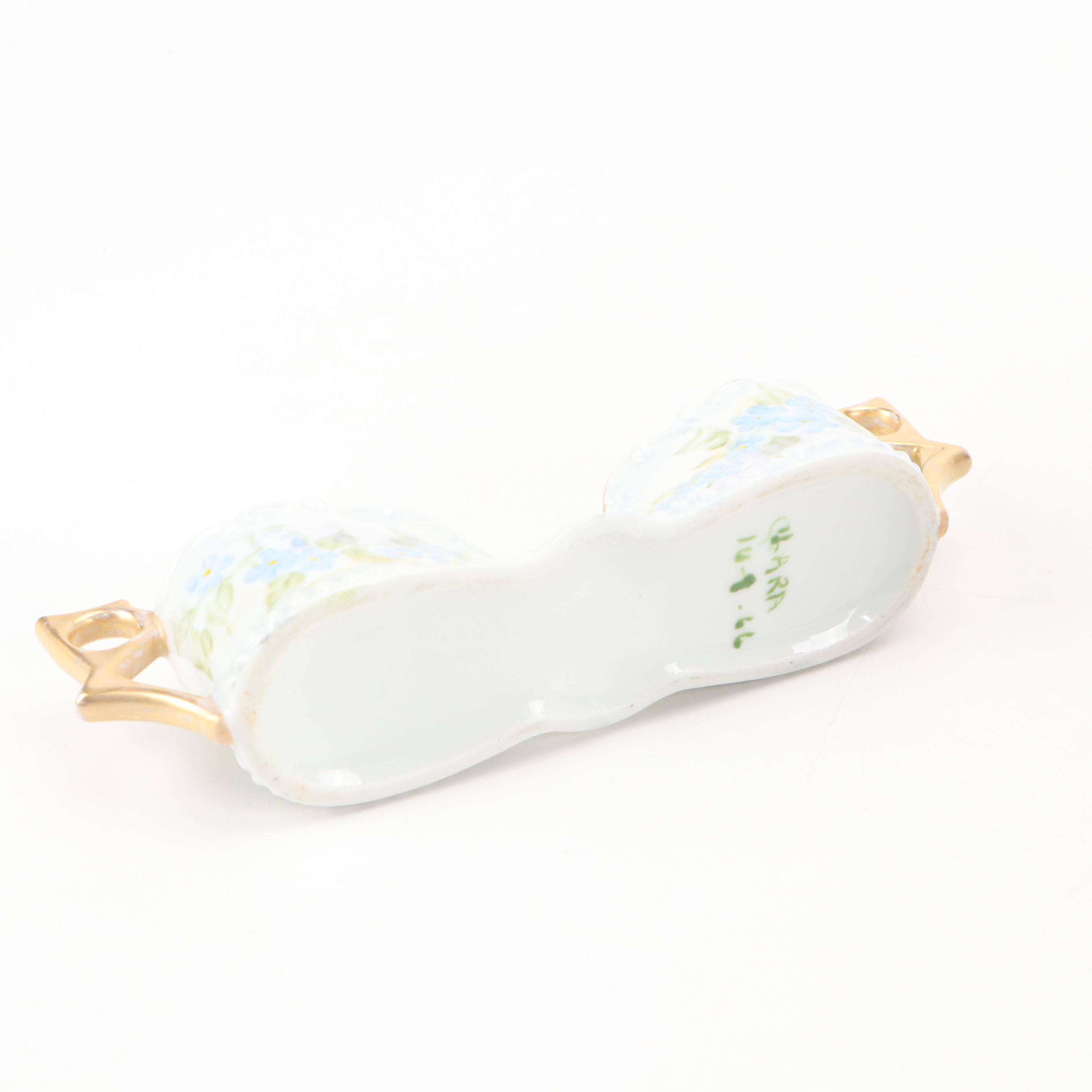 Avon Ruby Glass Decanter and Stemware with Ceramic Spooner