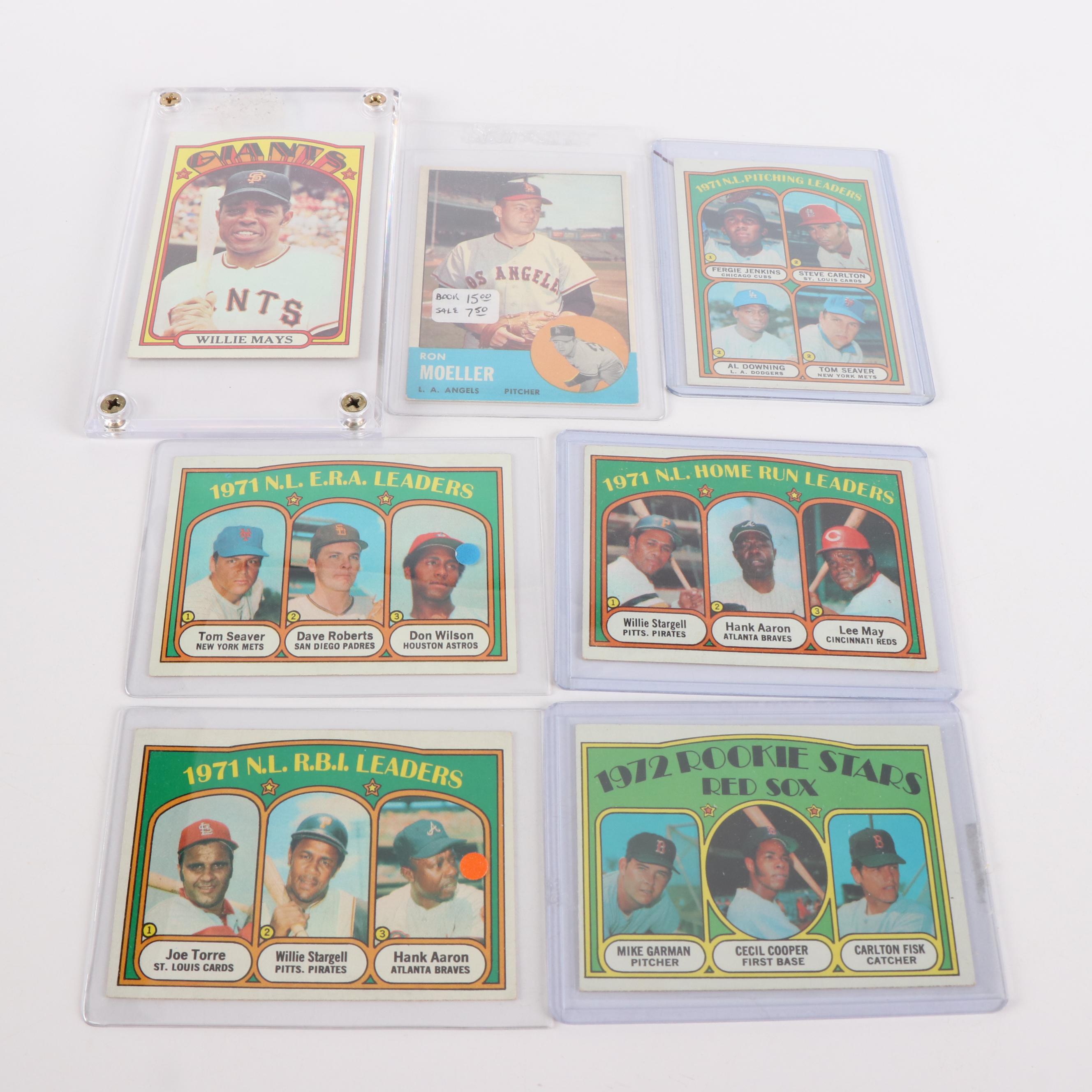 Two Boxes of Topps Baseball Cards, 1950s to 2000s, and More