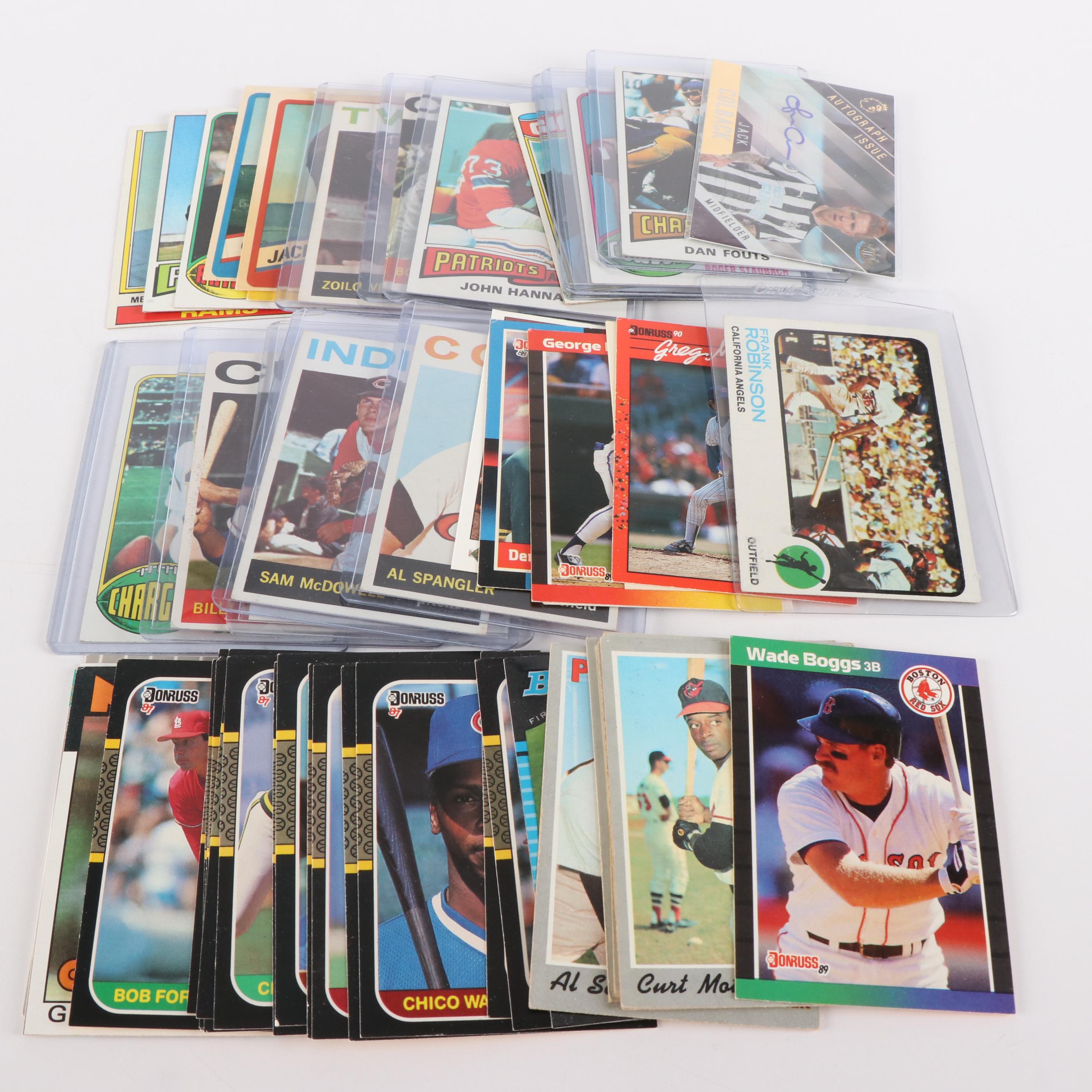 Two Boxes of Topps Baseball Cards, 1950s to 2000s, and More