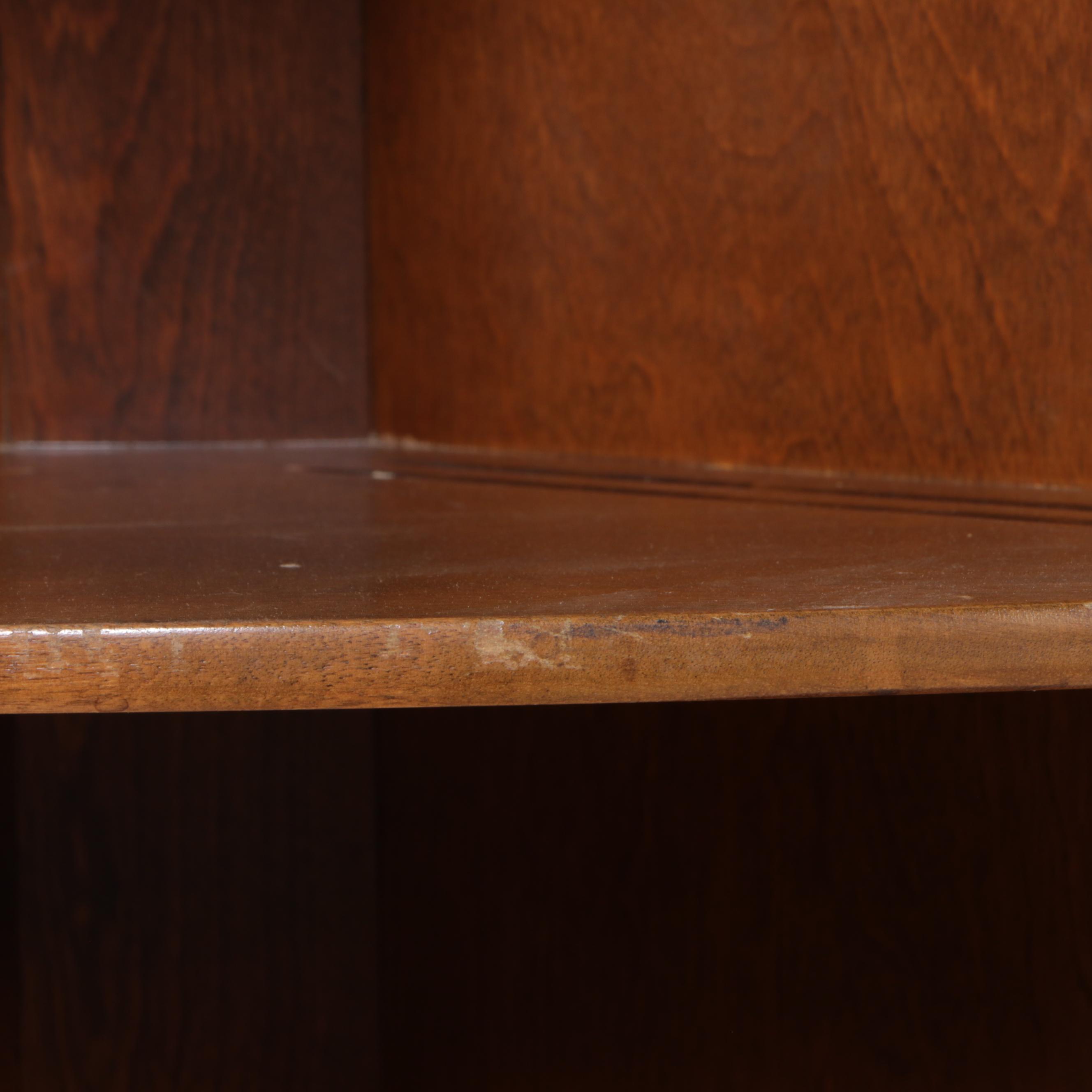 Haywood Wakefield Mid Century Modern Style Birch Corner Cabinet