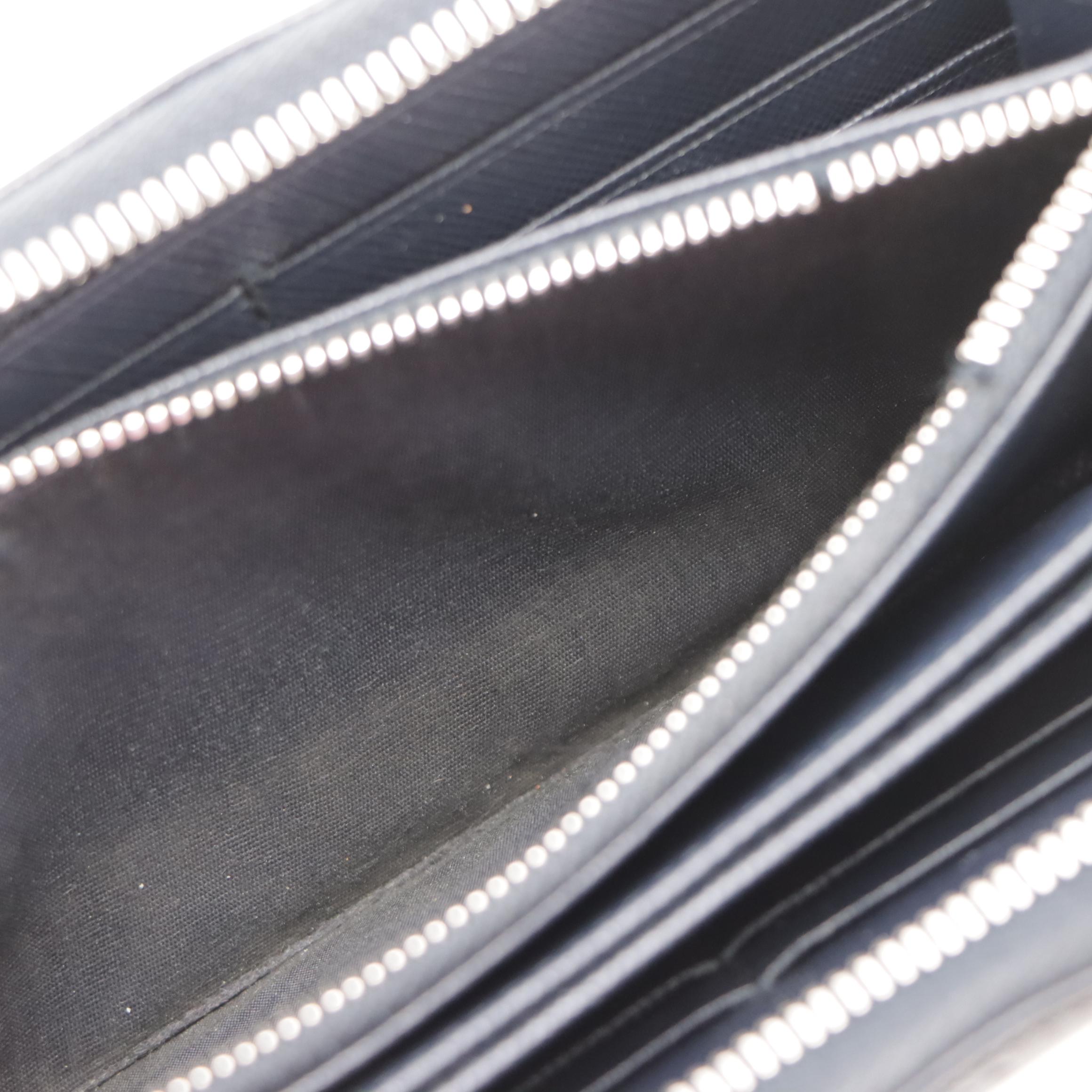 Prada Zip-Around Wallet in Saffiano Leather