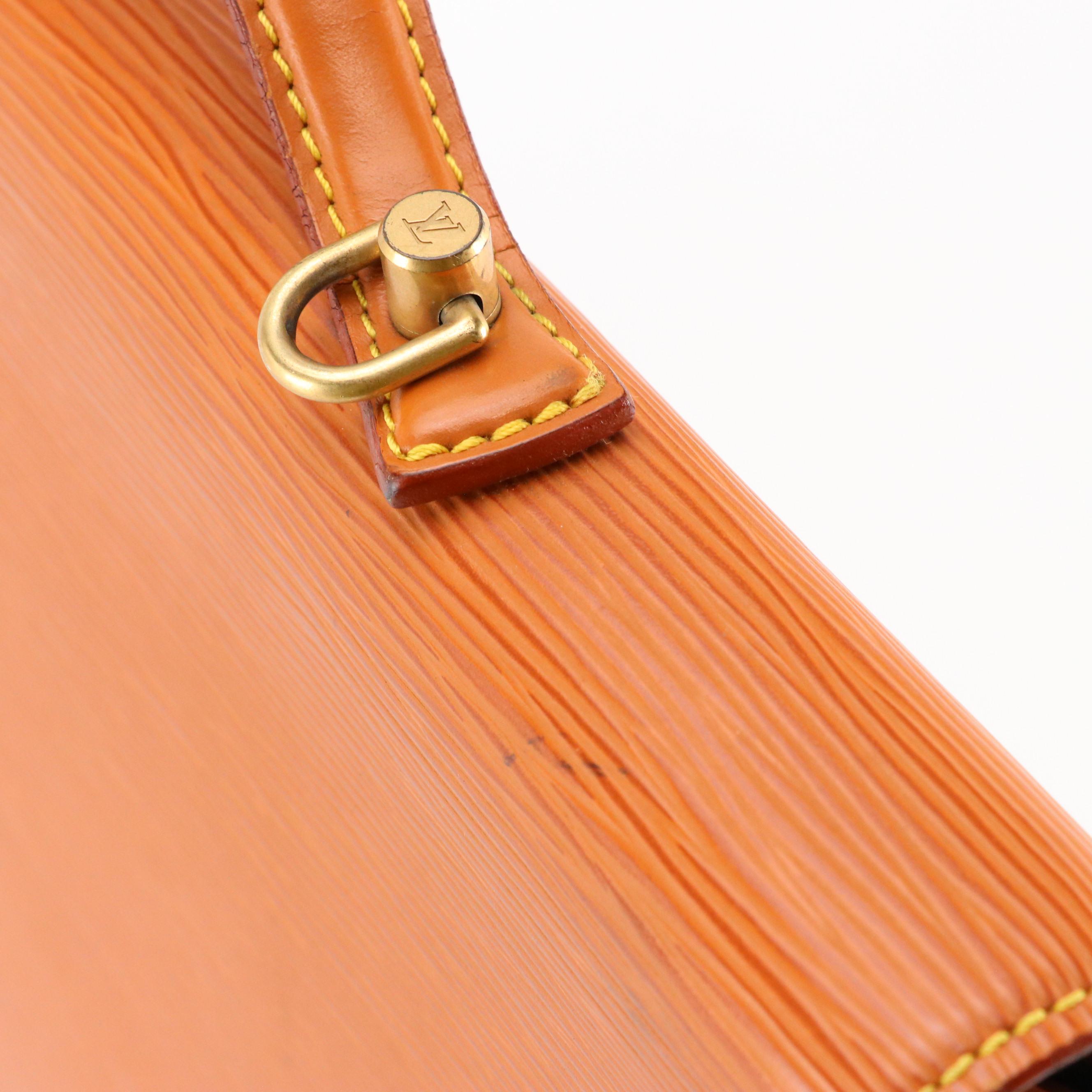 Louis Vuitton Serviette Conseiller in Cipango Gold Epi/Smooth Leather