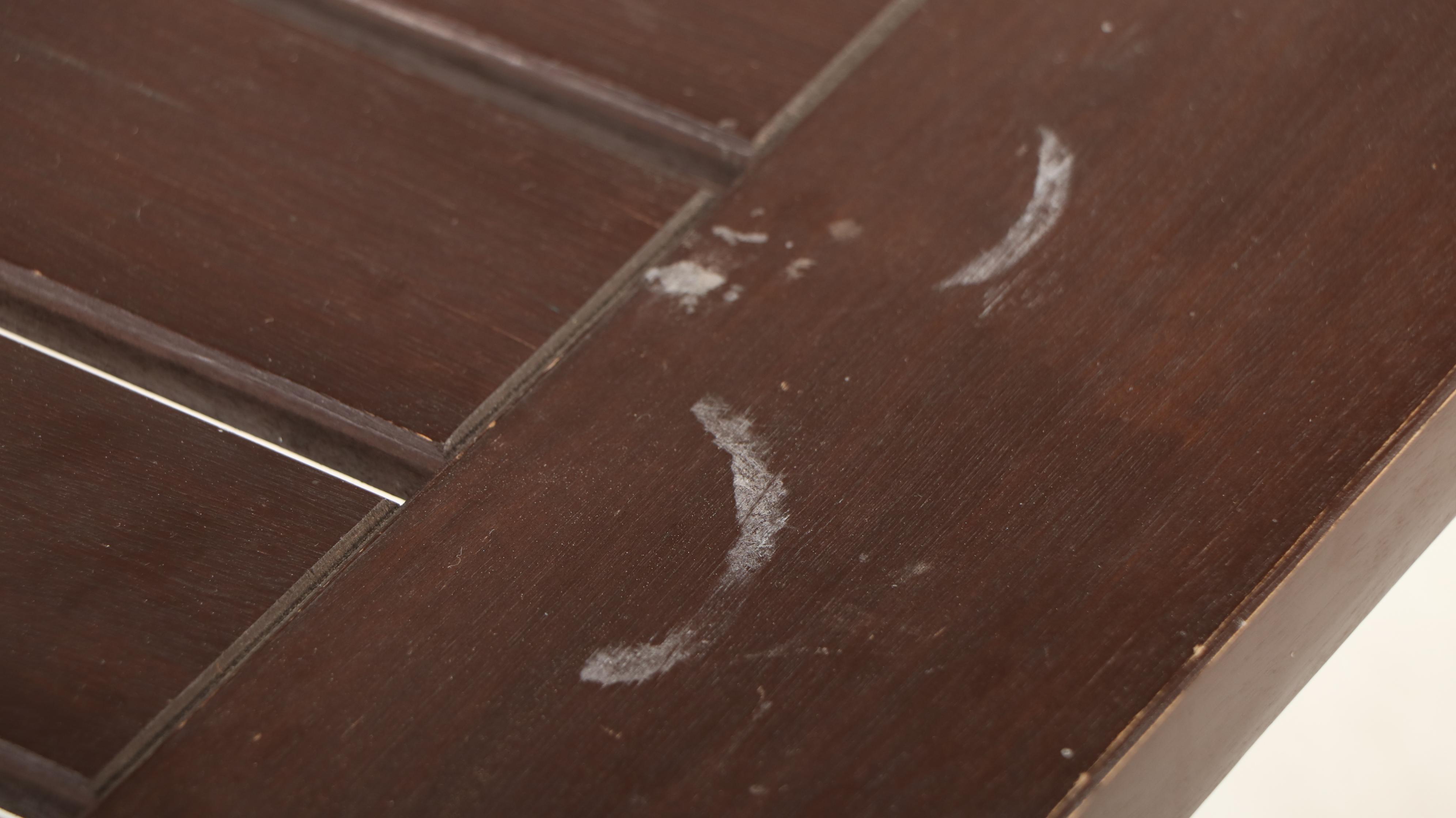 Pottery Barn Contemporary Wood Patio Dining Set