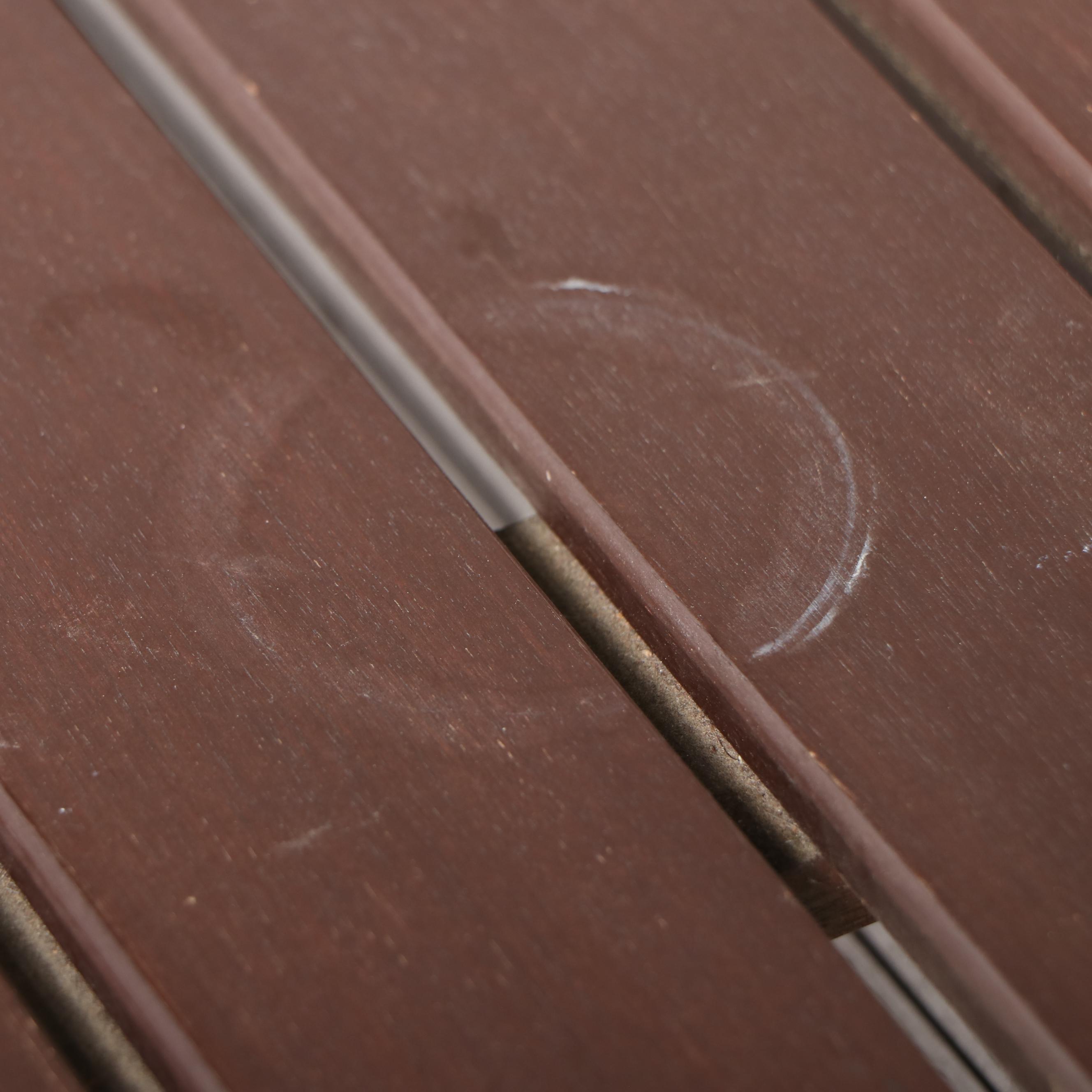 Pottery Barn Contemporary Wood Patio Dining Set