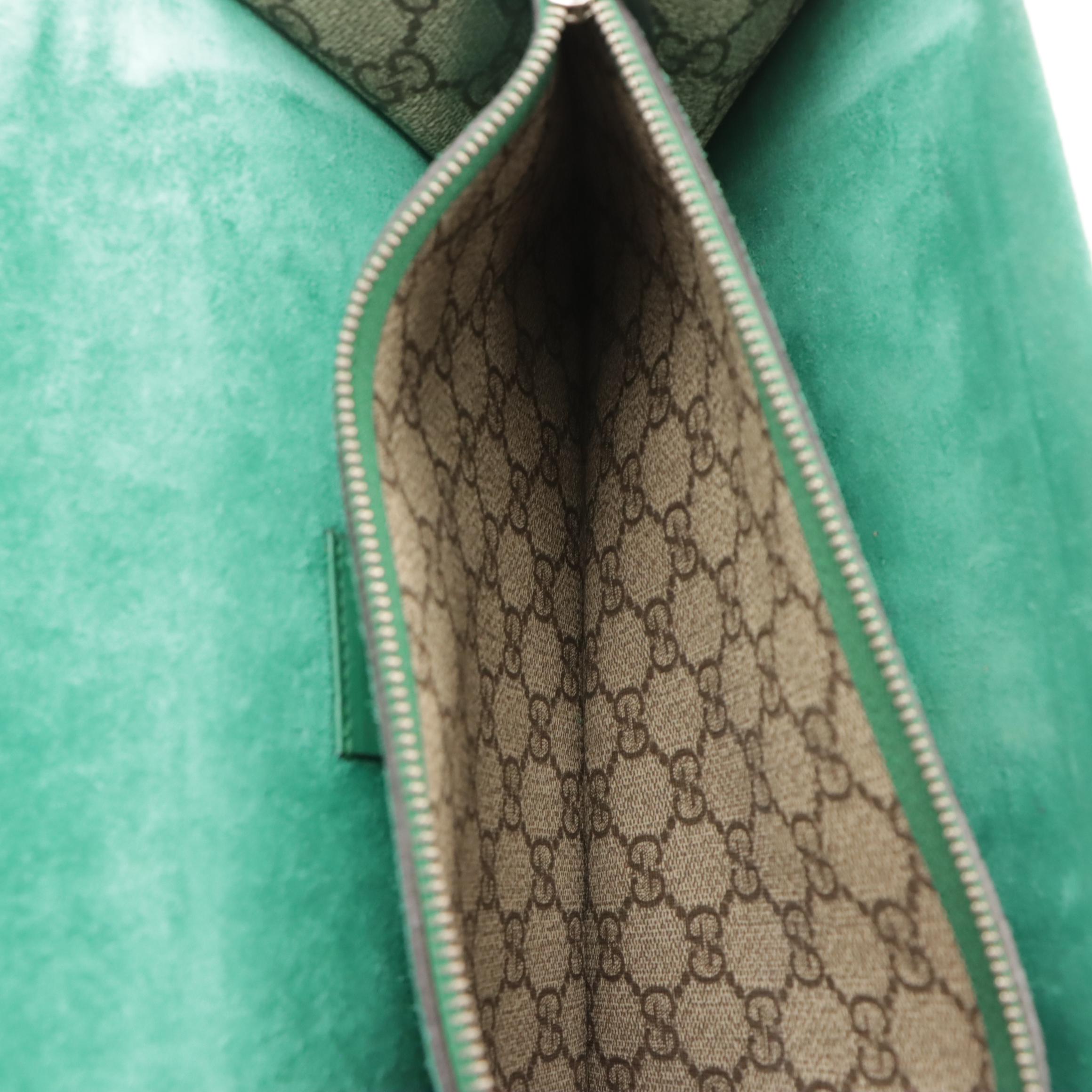 Gucci Embroidered Willow Hill GG Supreme Dionysus Shoulder Bag