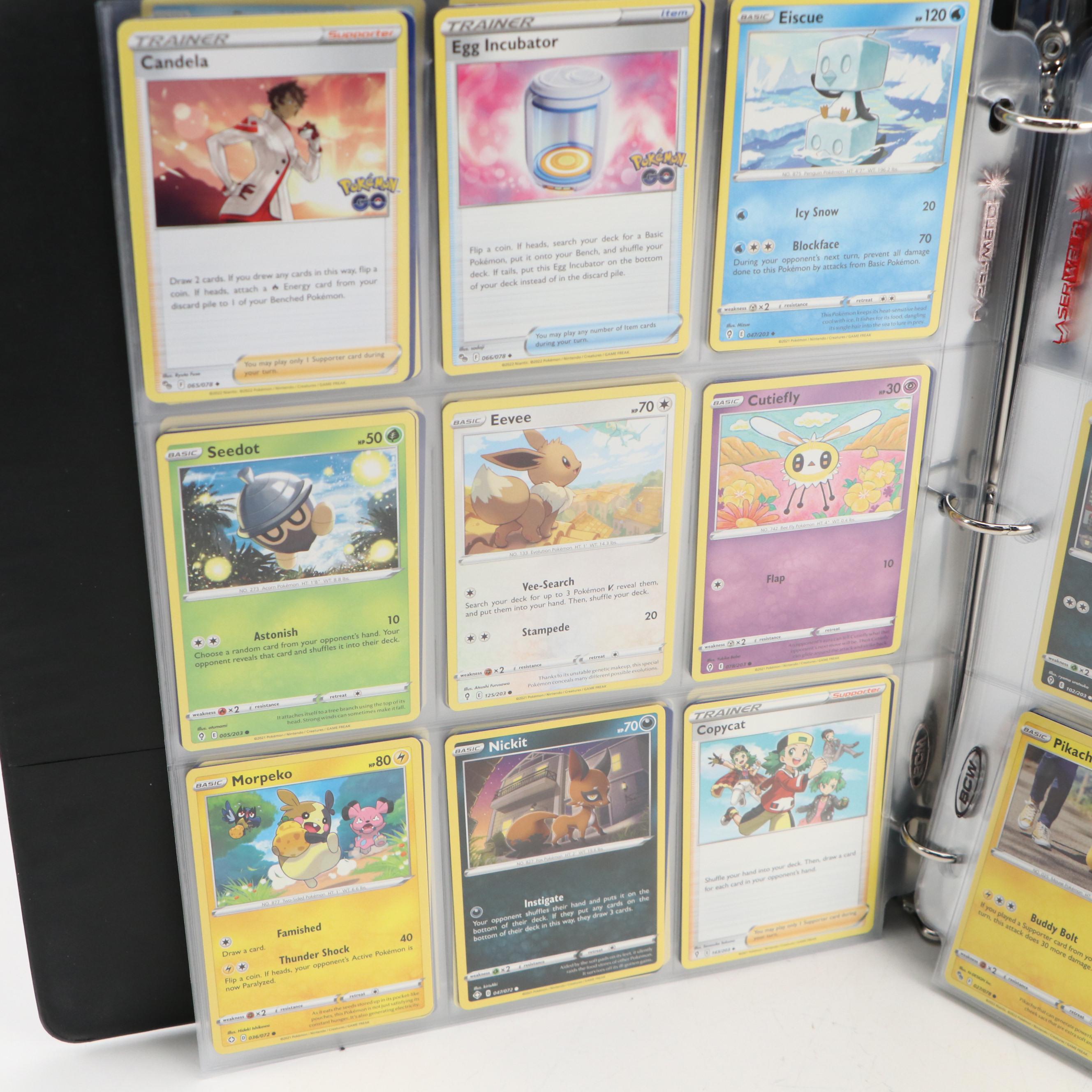 Pokémon Card Collection Featuring Holos and More, 2020s