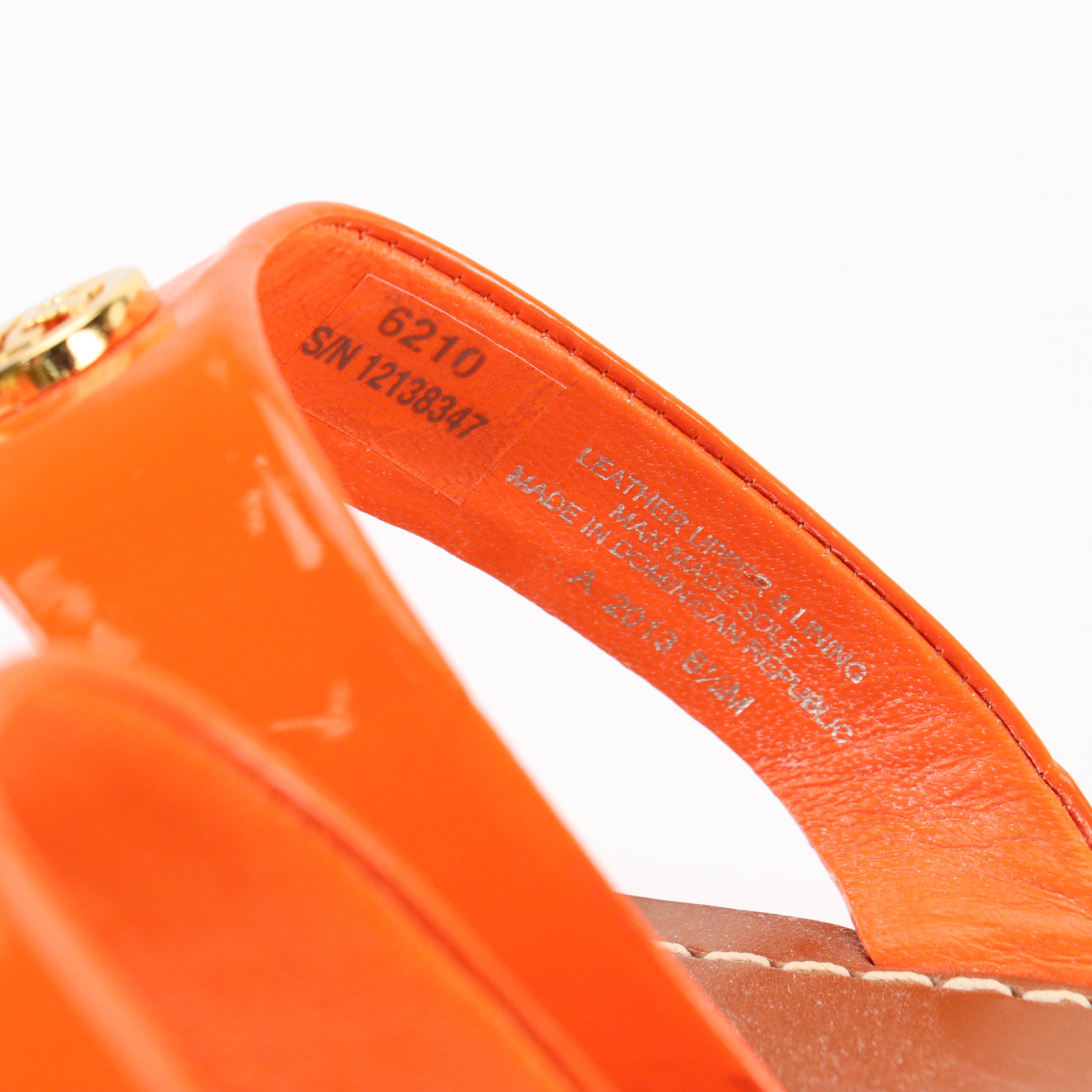 Michael Kors Signature Canvas Hobo Bag, Tory Burch Orange Patent Leather Sandals