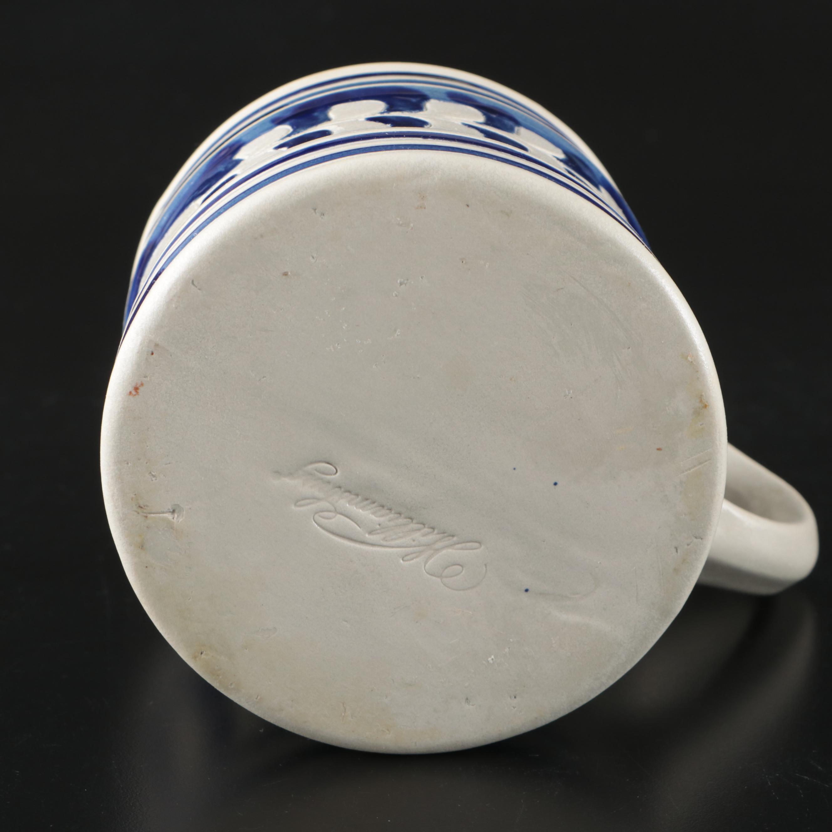 Williamsburg Pottery Ceramic Tableware with Maloney Pottery Ceramic Bird House