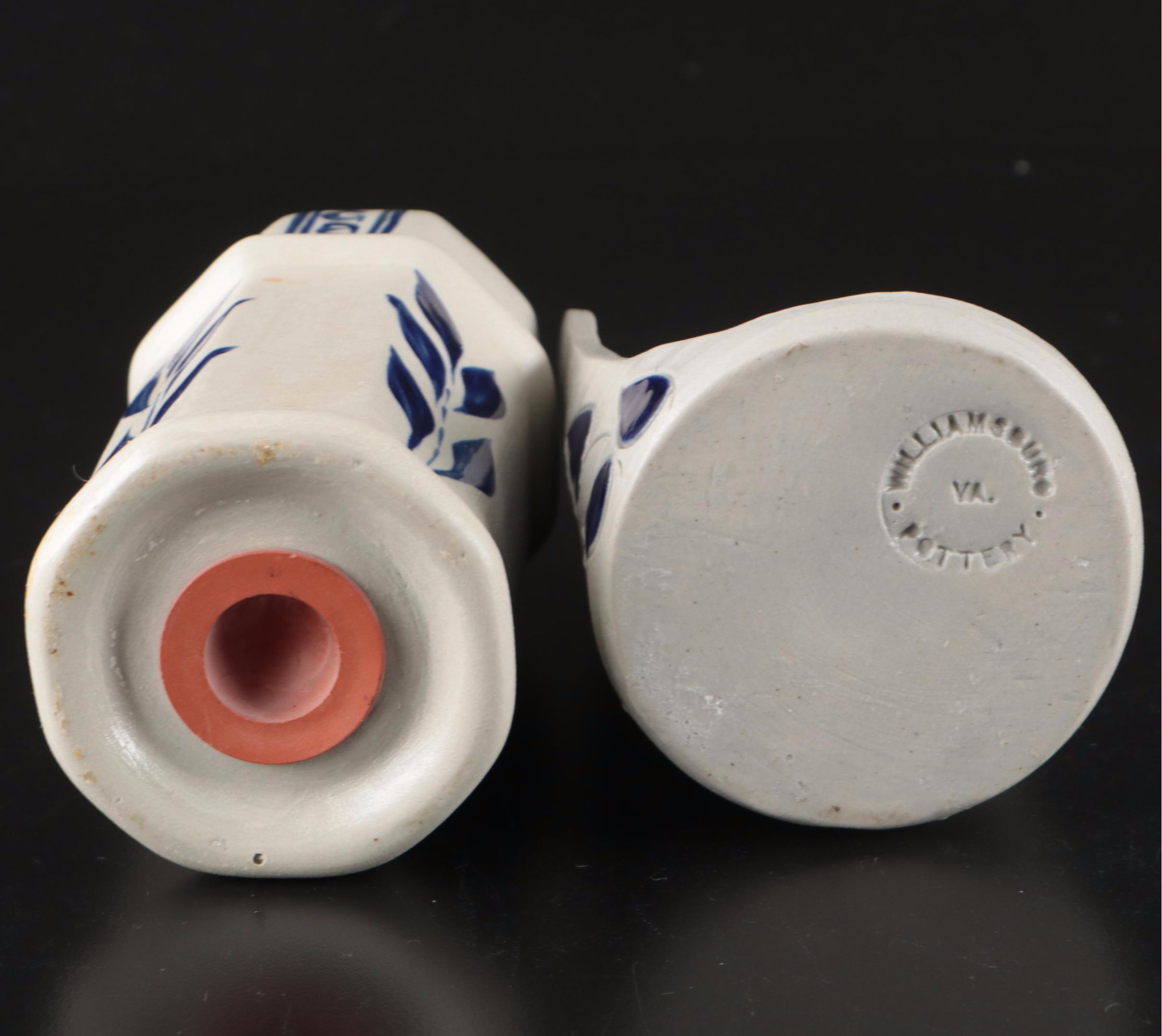 Williamsburg Pottery Ceramic Tableware with Maloney Pottery Ceramic Bird House