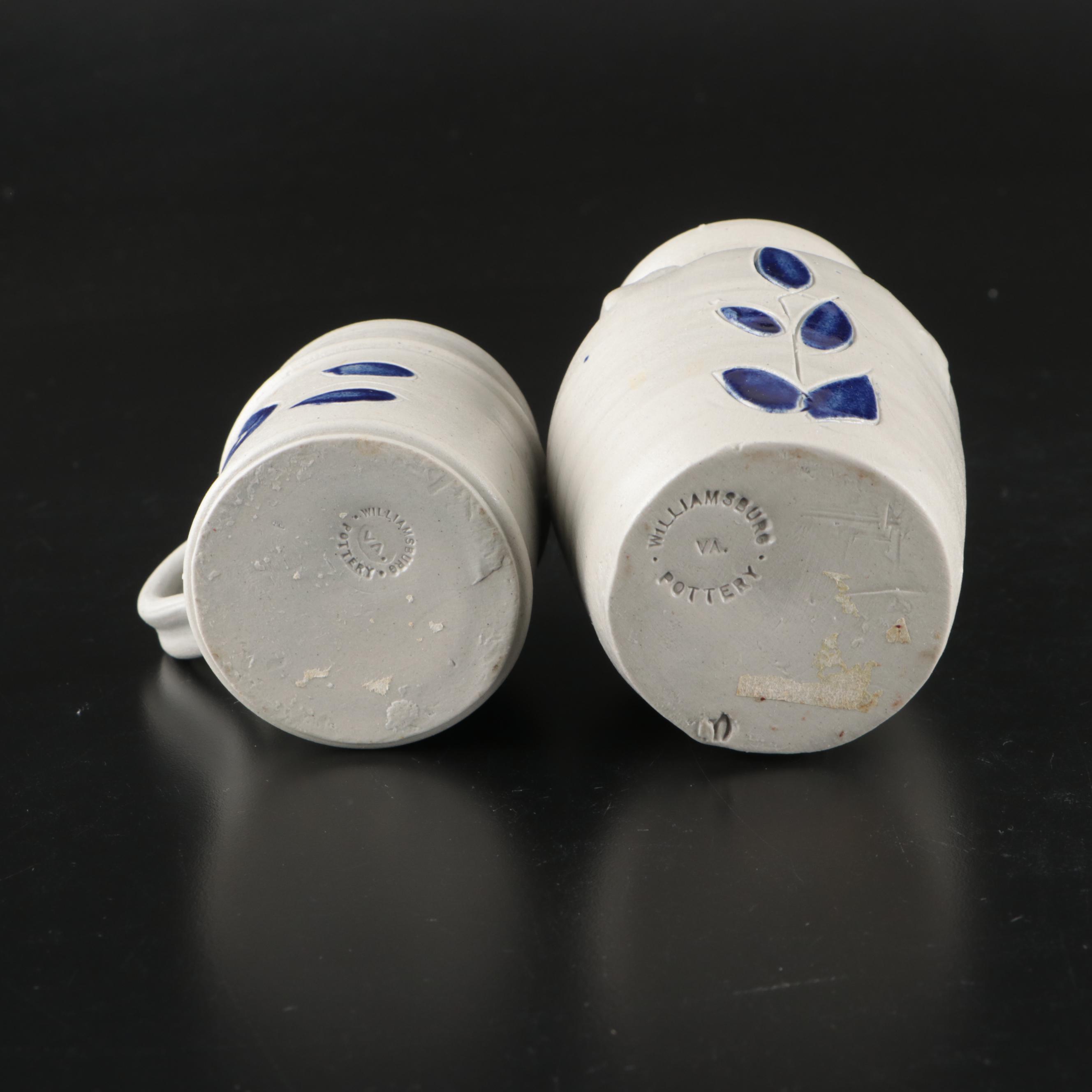 Williamsburg Pottery Ceramic Tableware with Maloney Pottery Ceramic Bird House