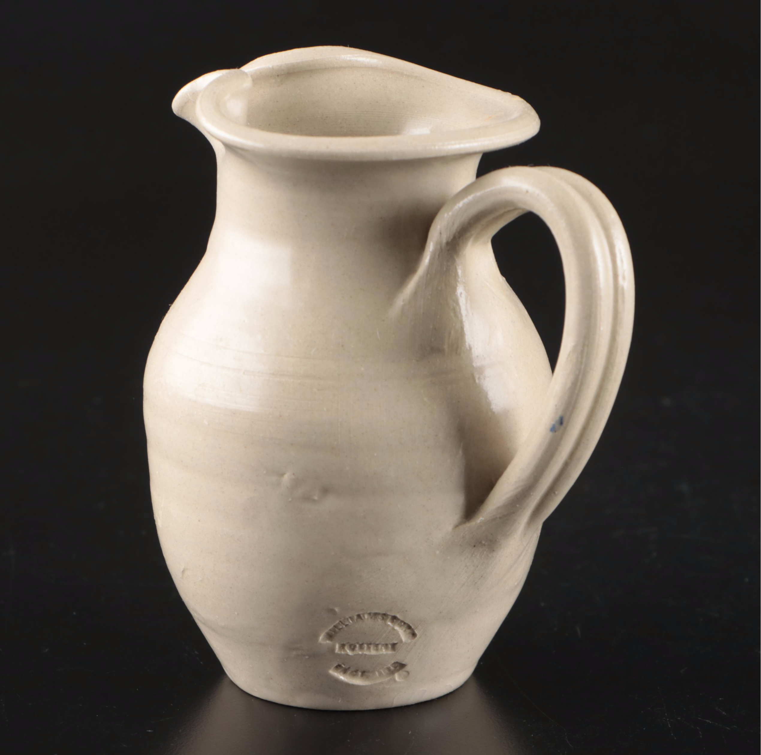 Williamsburg Pottery Ceramic Tableware with Maloney Pottery Ceramic Bird House