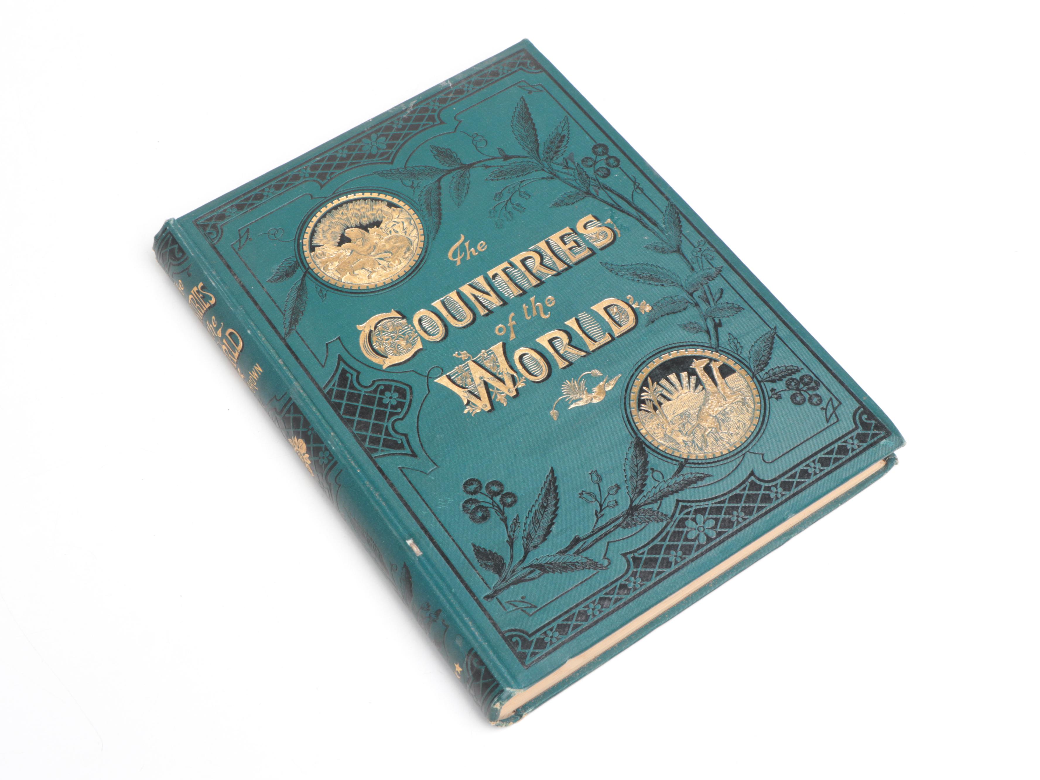 Illustrated "The Countries of the World" Six-Volume Set by Robert Brown