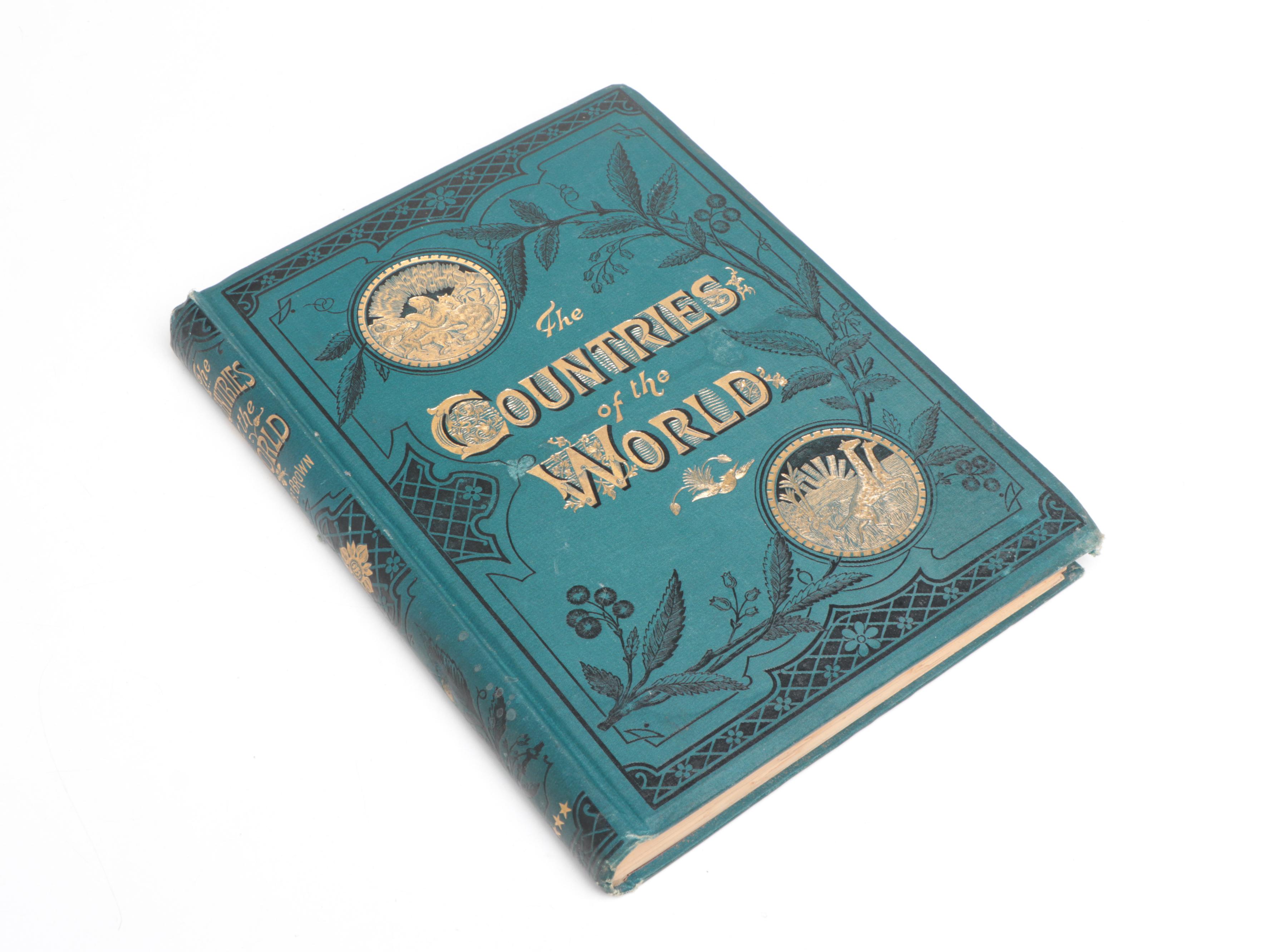 Illustrated "The Countries of the World" Six-Volume Set by Robert Brown